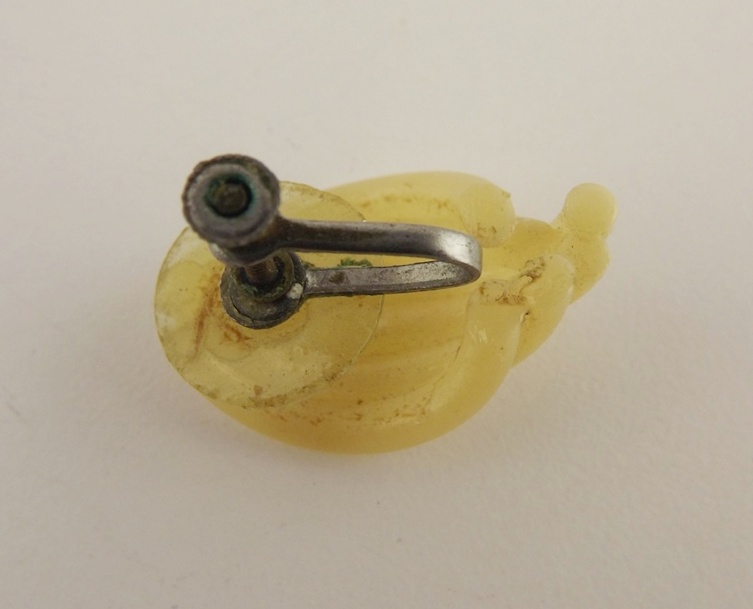 Czech Green and White Beaded Necklace, Mod Earrings