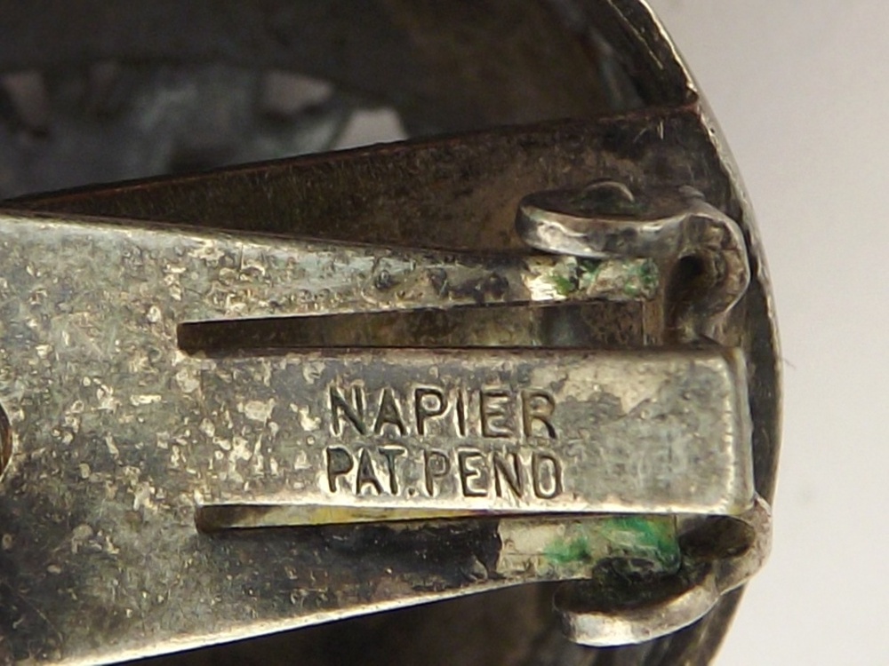 Vintage Dark Silver  Jewelry