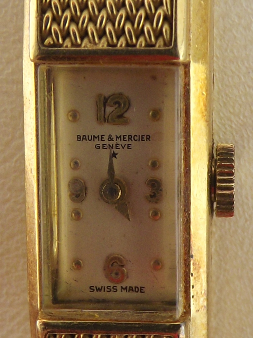 Vintage 18k Gold Baume & Mercier Ladies' Watch