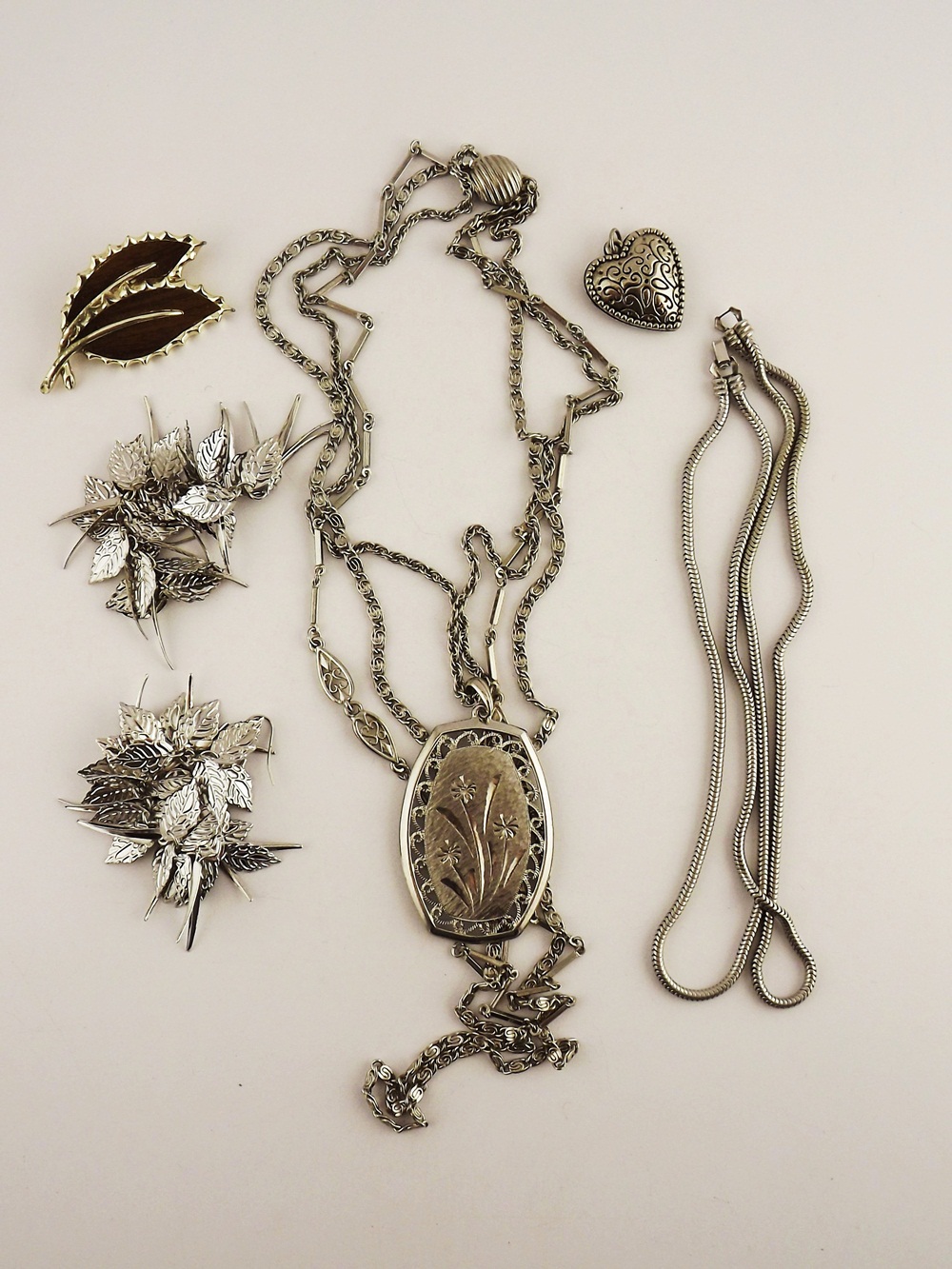 Fun Silvertone Jewelry