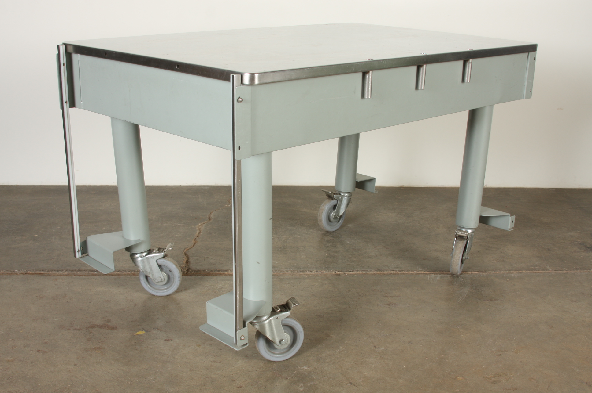 Goverment Issue Industrial Rolling Desk