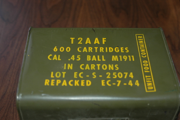 Vintage Ammunition Box