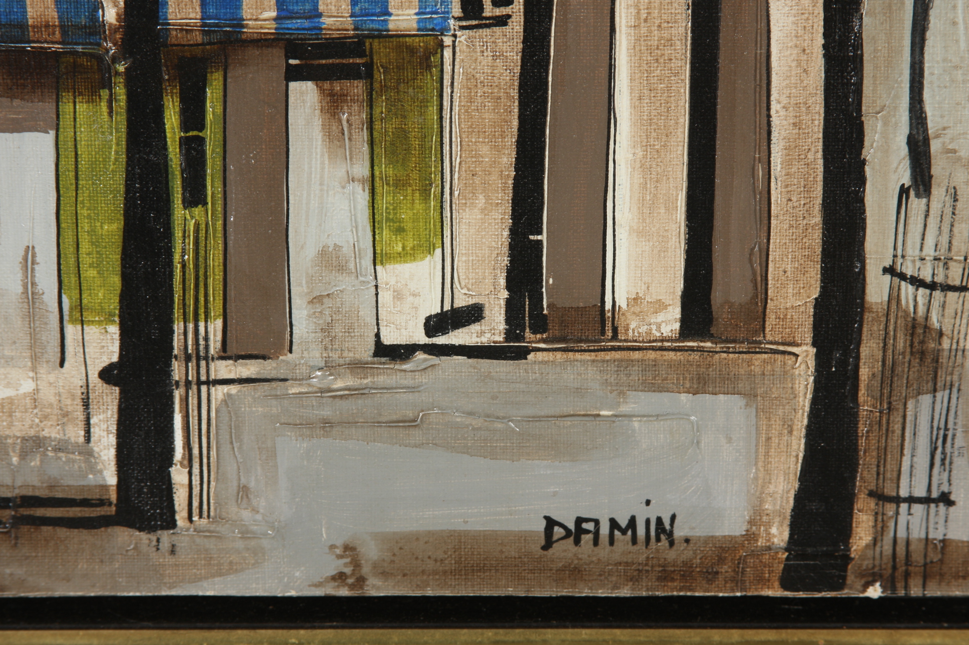 Original Georges Damin Oil on Canvas 