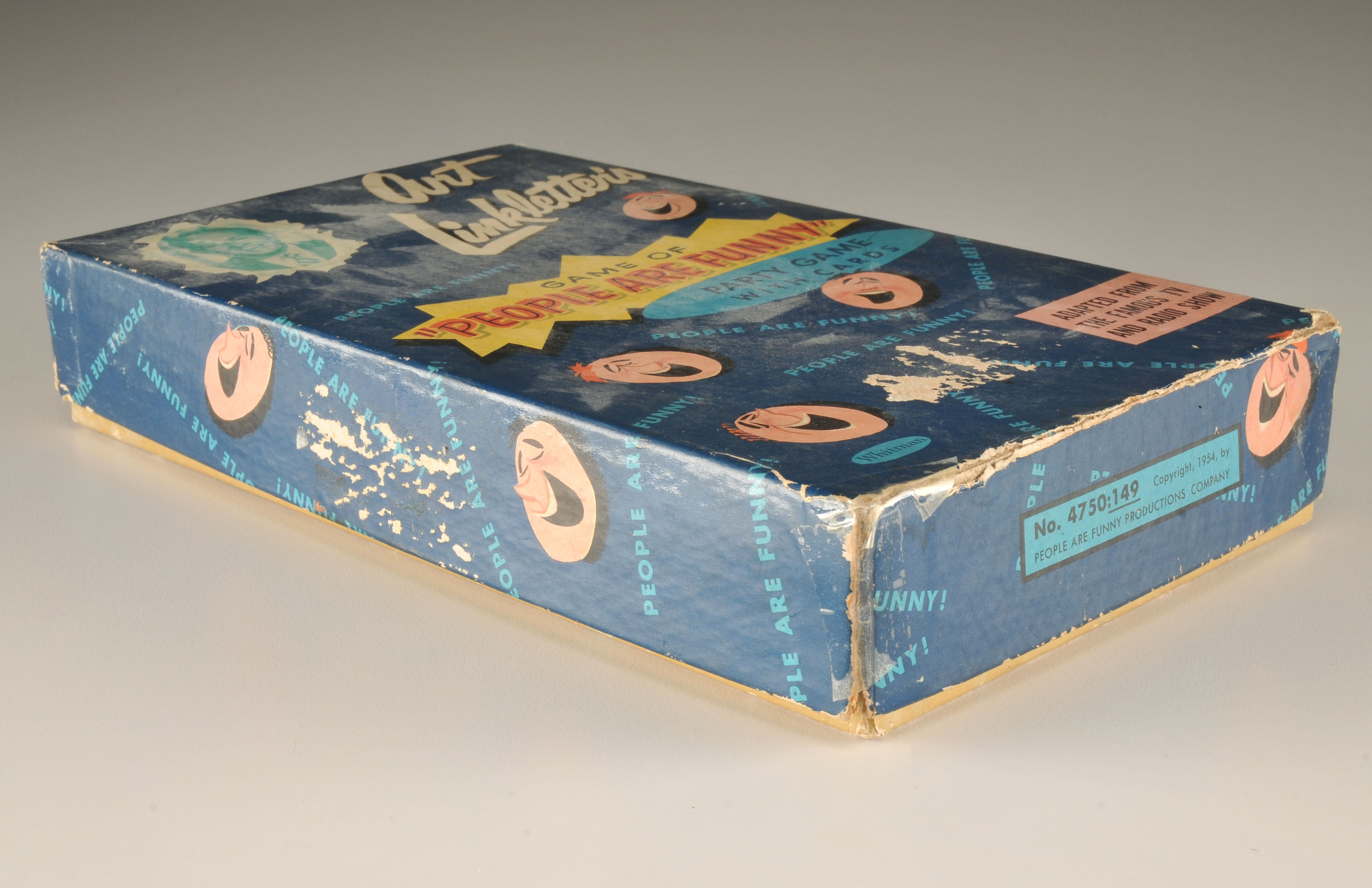 Vintage Art Linkletter's Game of "People Are Funny" Party Game with Cards