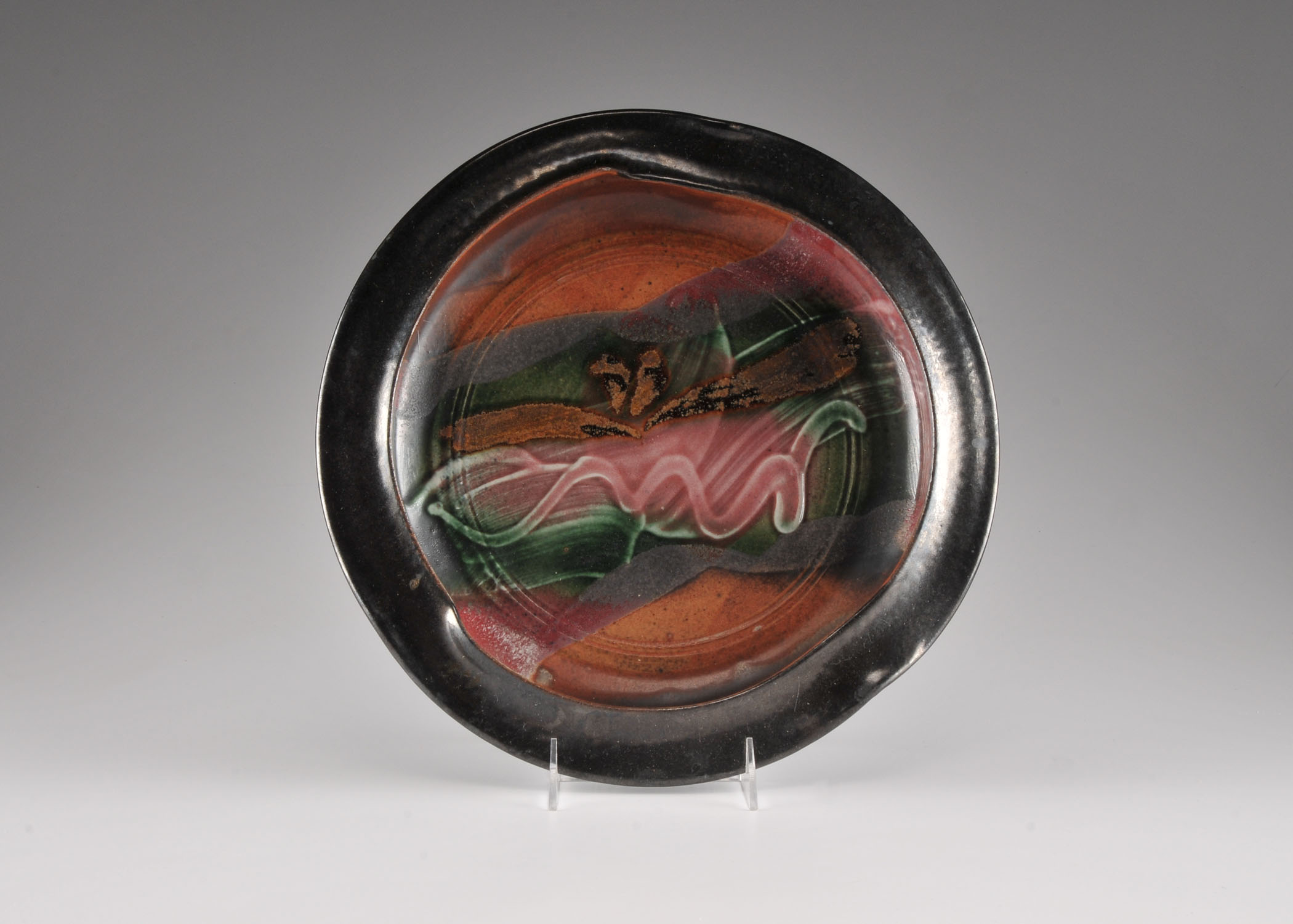 Modern Wheel Thrown Pottery Bowl