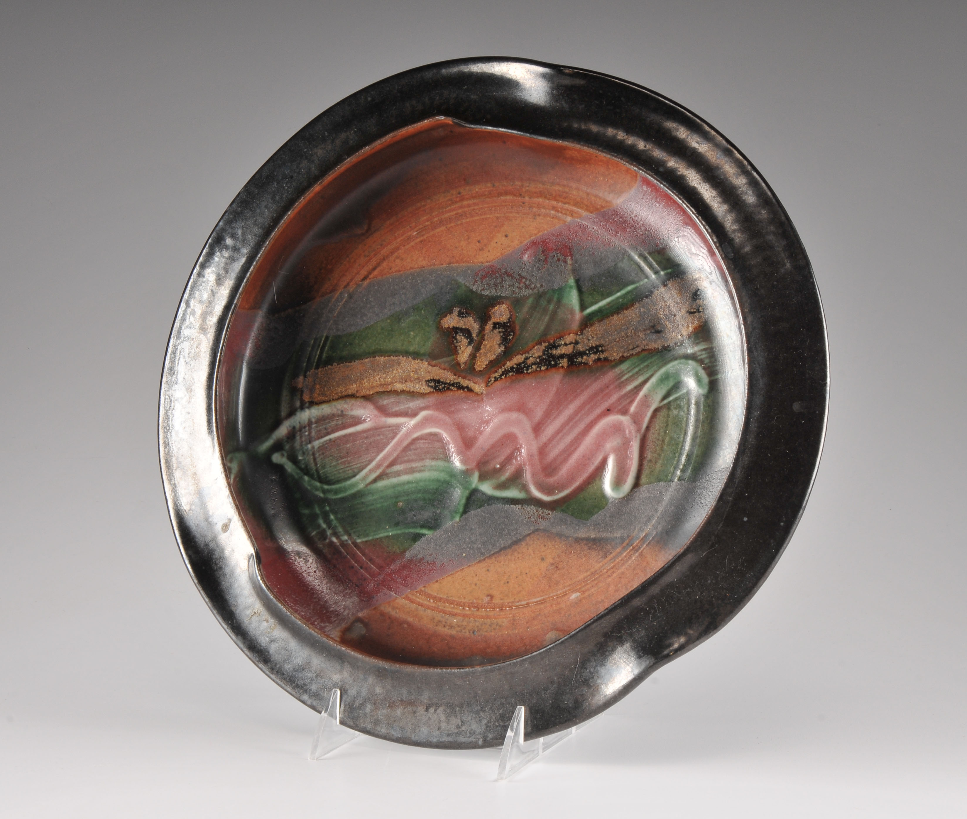 Modern Wheel Thrown Pottery Bowl