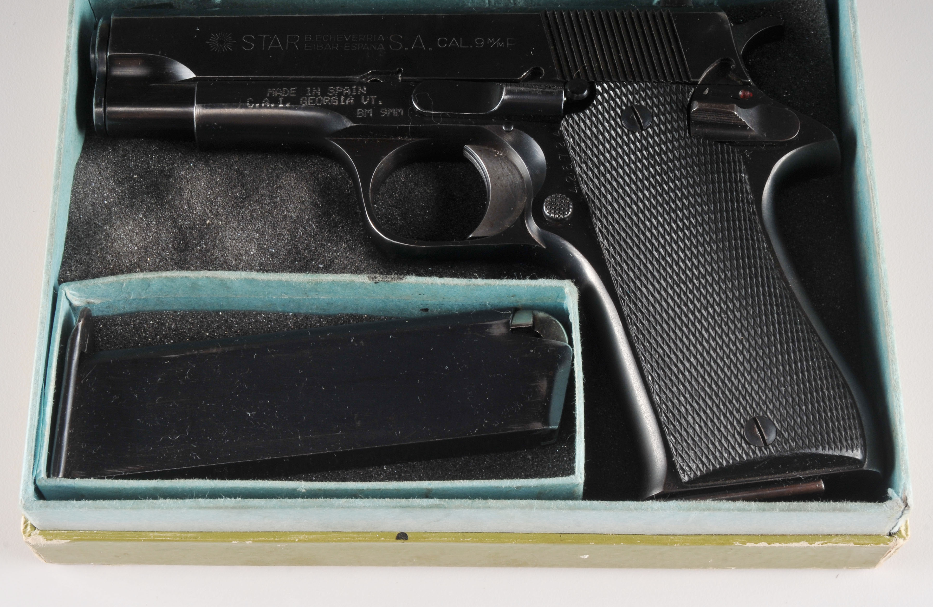 Star Model BM (Spanish) 9mm caliber semi-automatic handgun