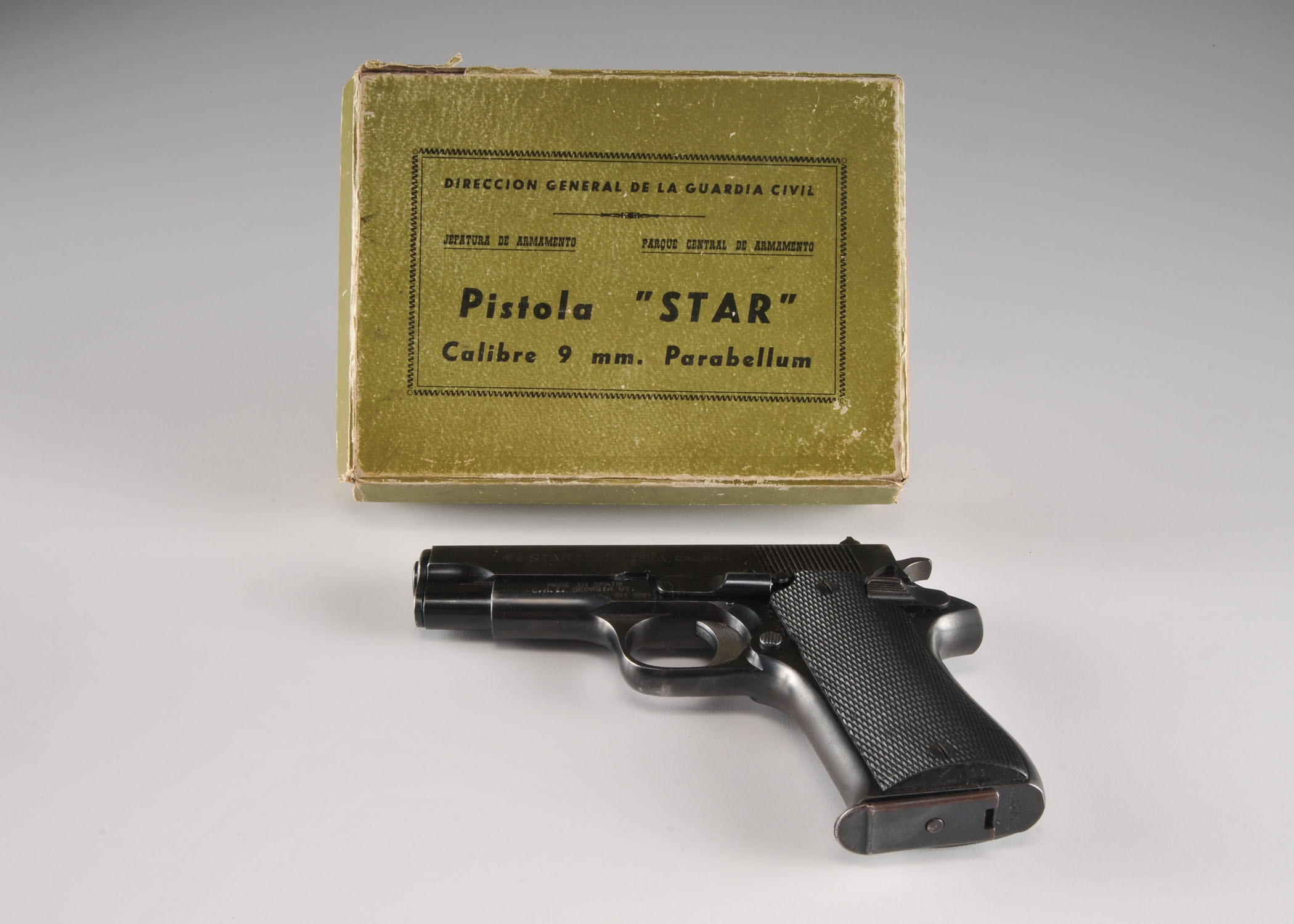 Star Model BM (Spanish) 9mm caliber semi-automatic handgun