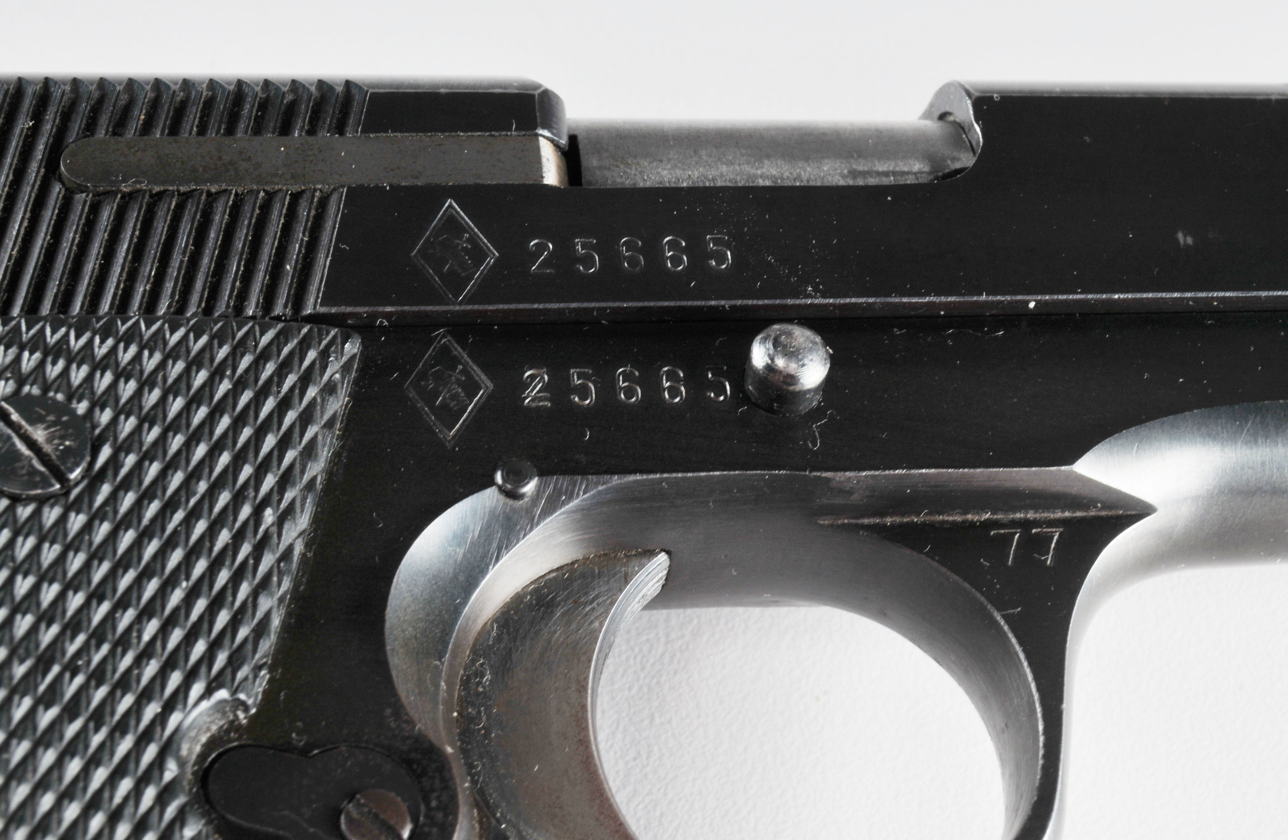 Star Model BM (Spanish) 9mm caliber semi-automatic handgun