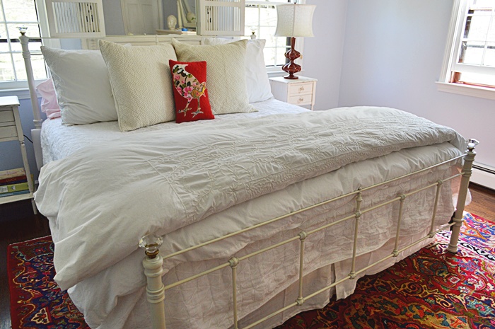 Pottery Barn"Claudia" King Size Iron Bed 