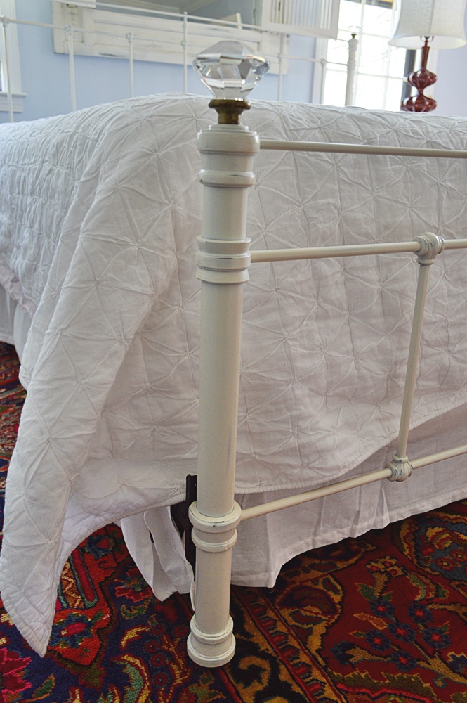 Pottery Barn"Claudia" King Size Iron Bed 