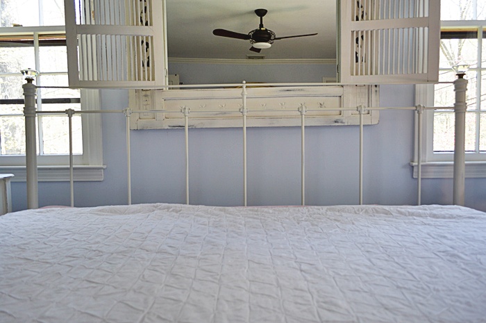 Pottery Barn"Claudia" King Size Iron Bed 