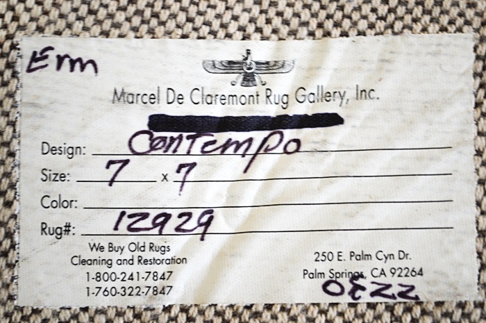  Modern Round Striped Rug