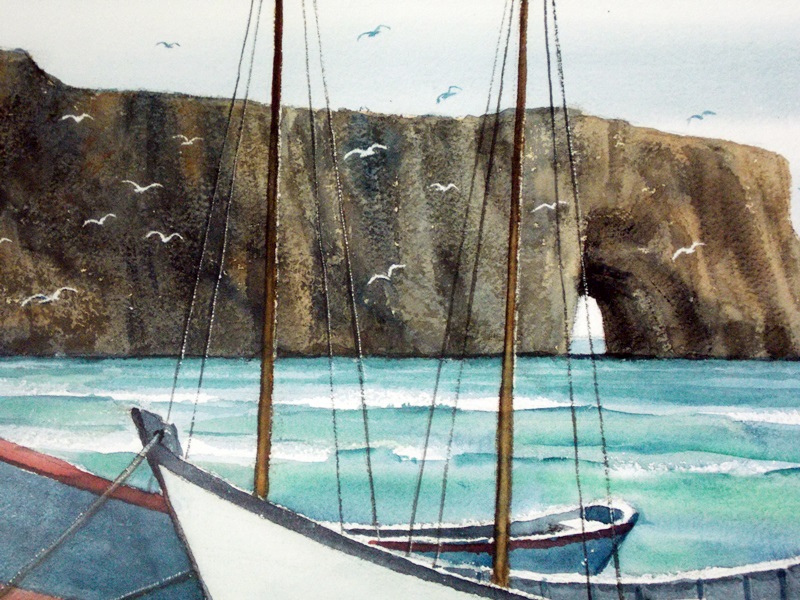 Robert T Hayes Watercolor