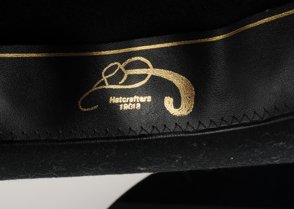 Reproduction C.S.A. Civil War hat. Size 7 3/8 (marked inside)