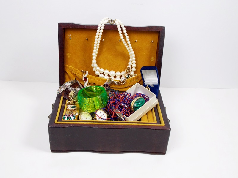 Jewelry Box and Costume Jewelry