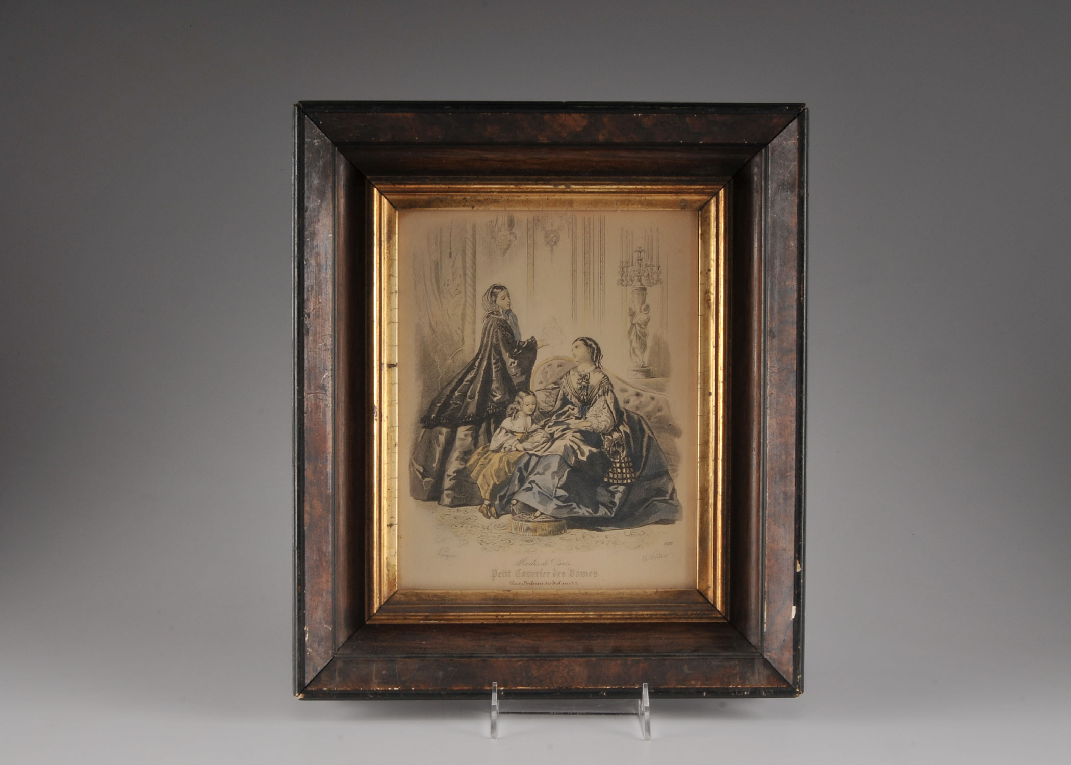 Original Engraved Plates from Courrier Des Dames