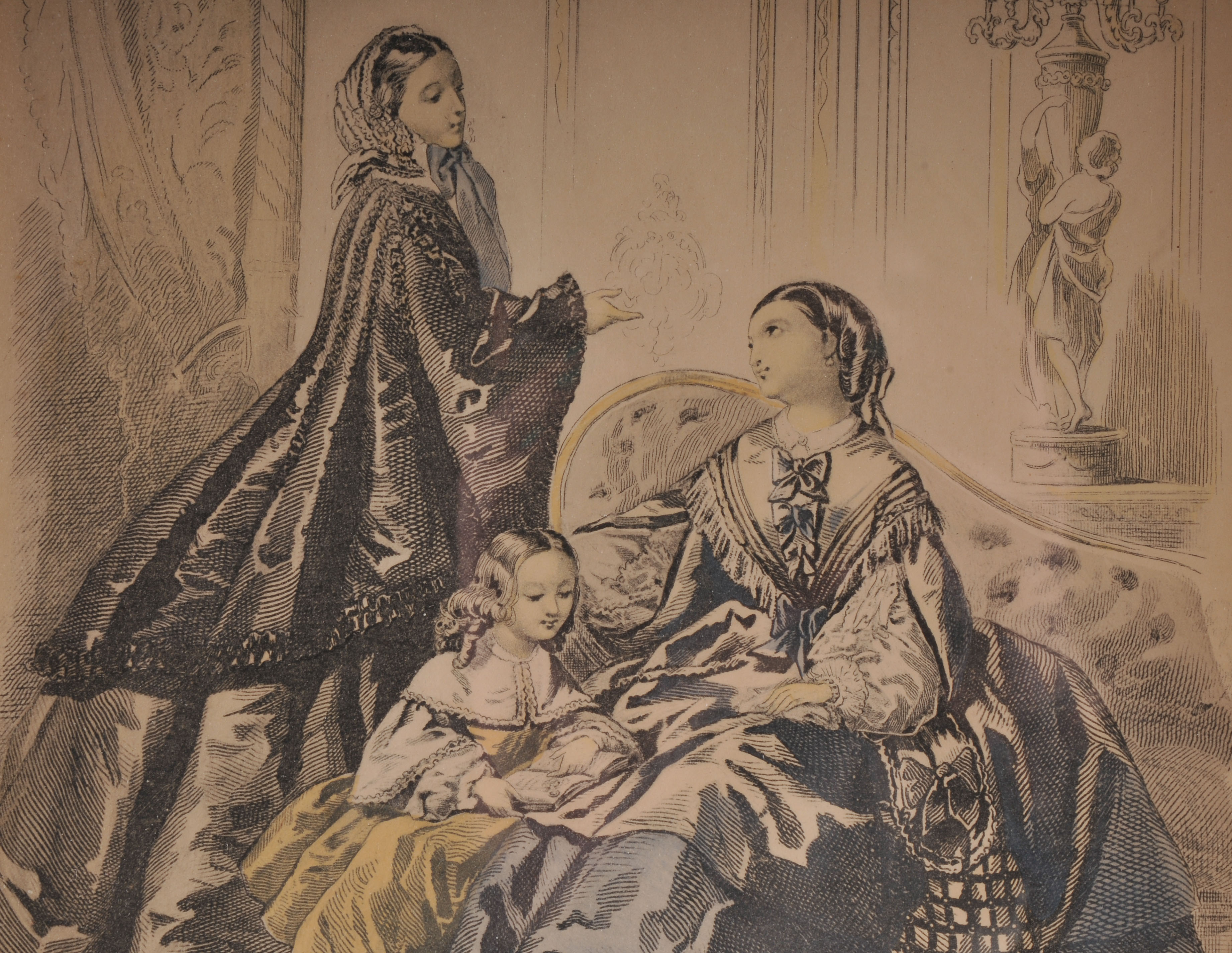 Original Engraved Plates from Courrier Des Dames