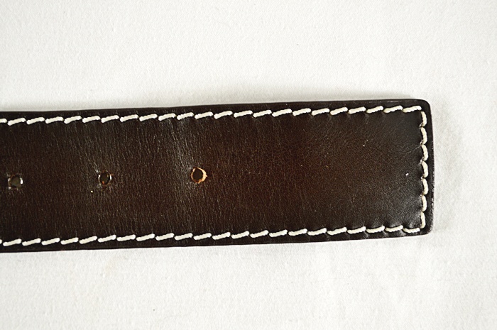  Prada Women's Black Leather Belt