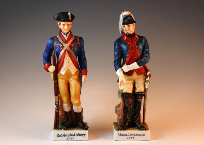 Porcelain Civil War Figurines 