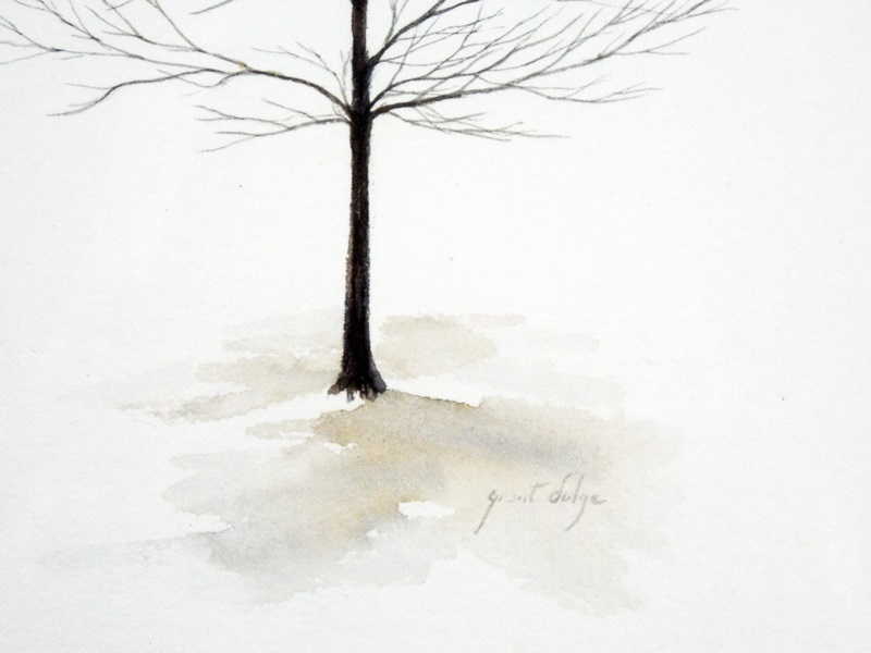 Original Grant Dolge Watercolor