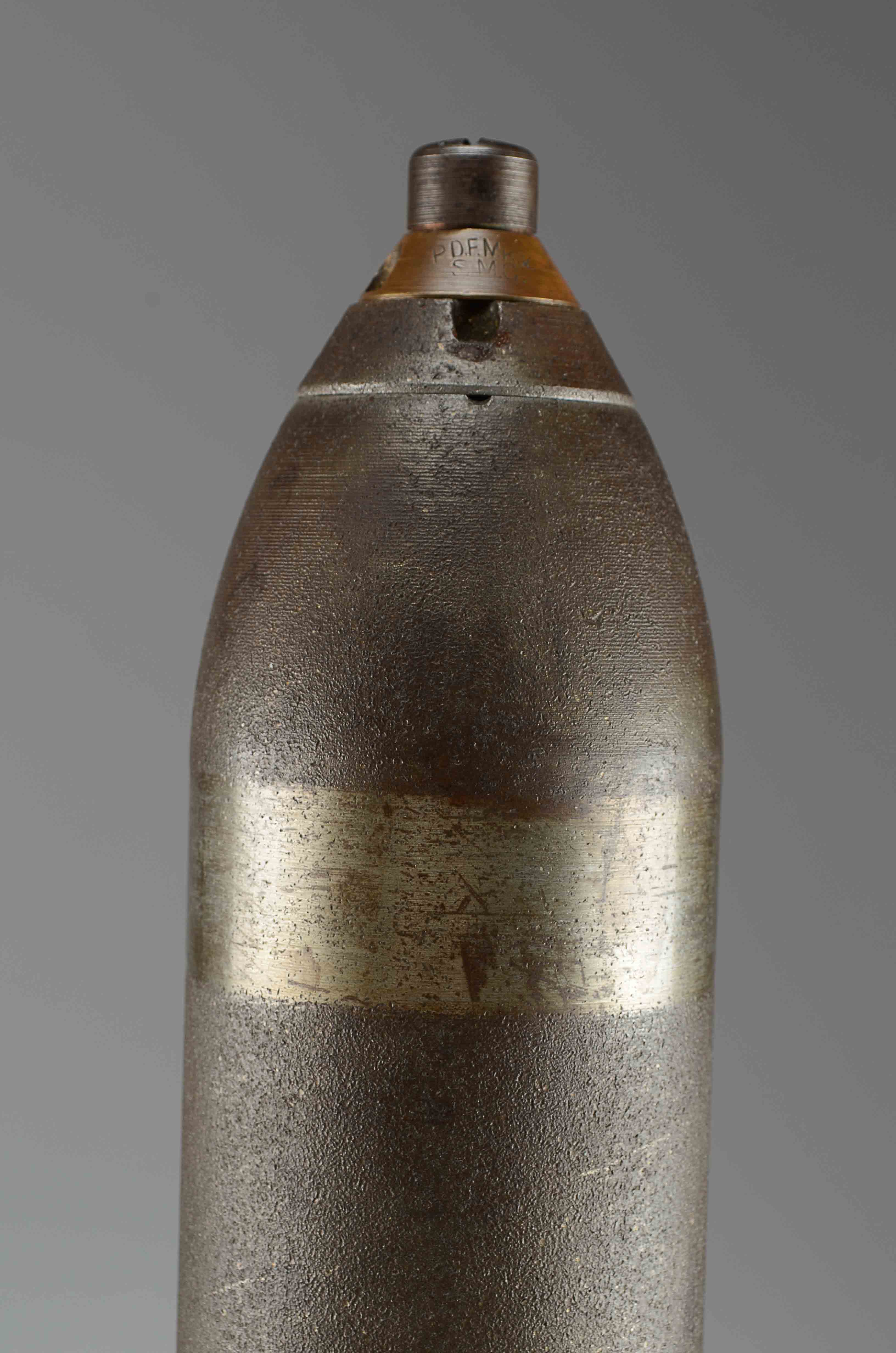 Sample WWII 75mm High Explosive Shell, American Can Company