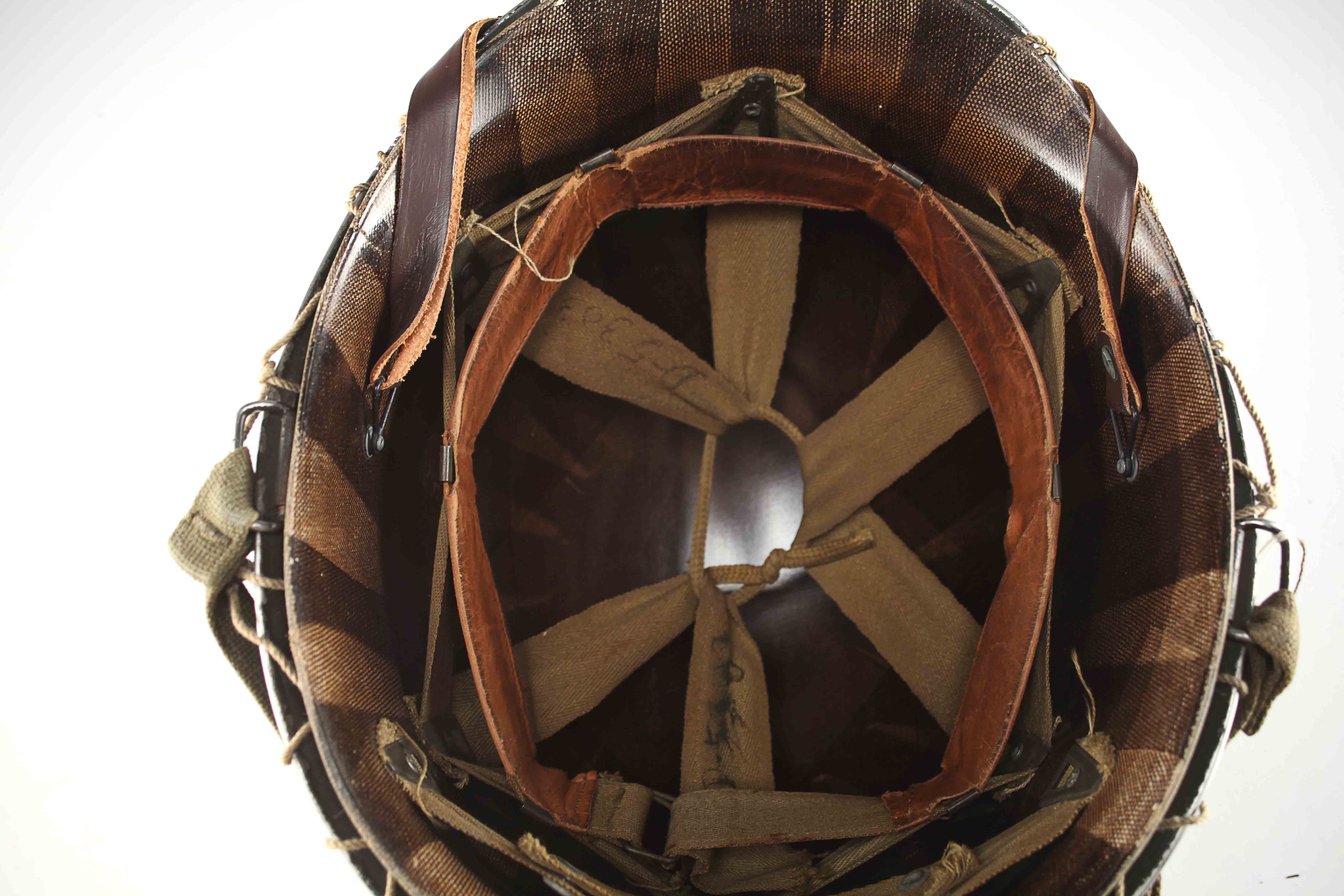 US WWII M2 Pathfinder Paratrooper Helmet and Liner 