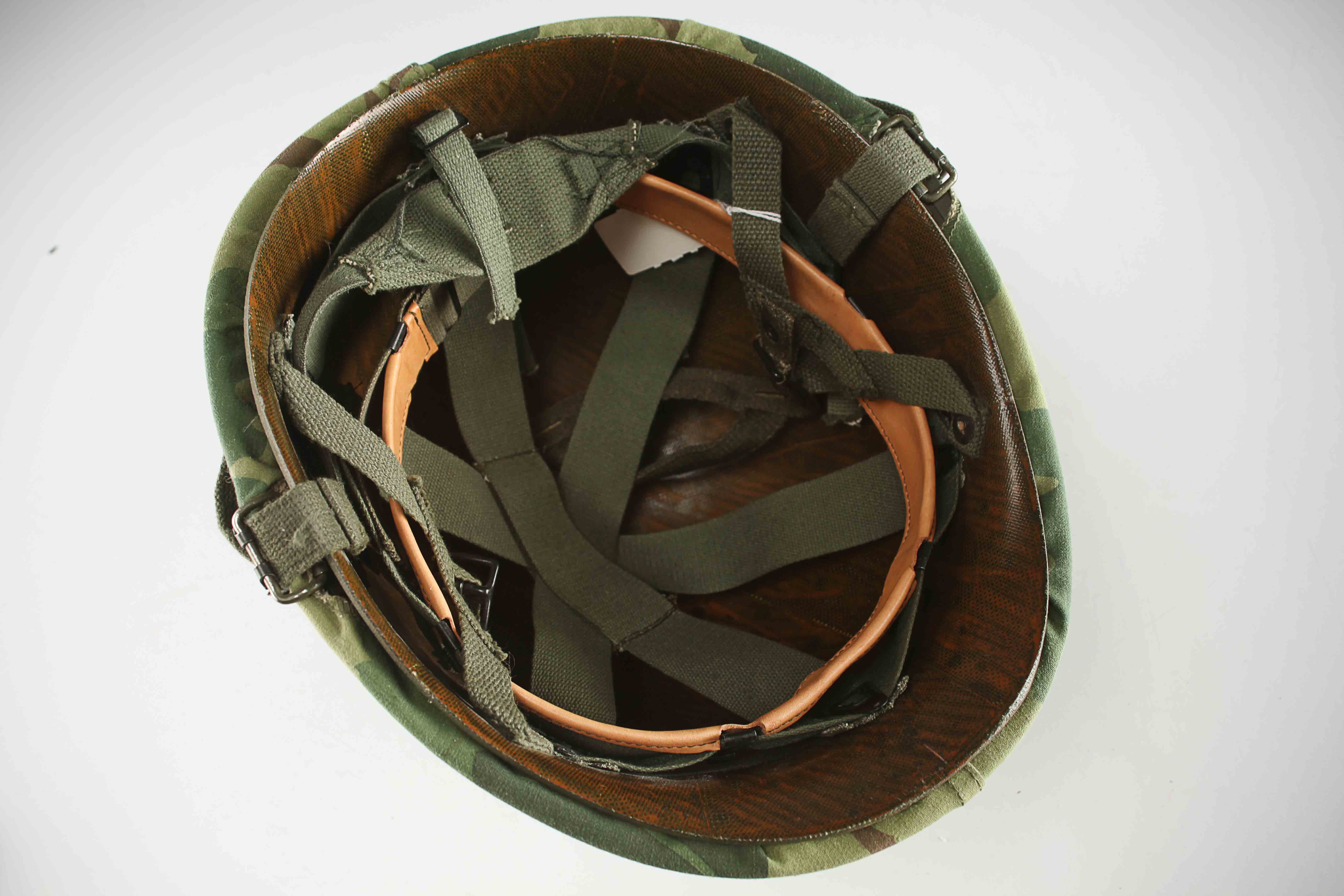 US WWII M2 Pathfinder Paratrooper Helmet and Liner 