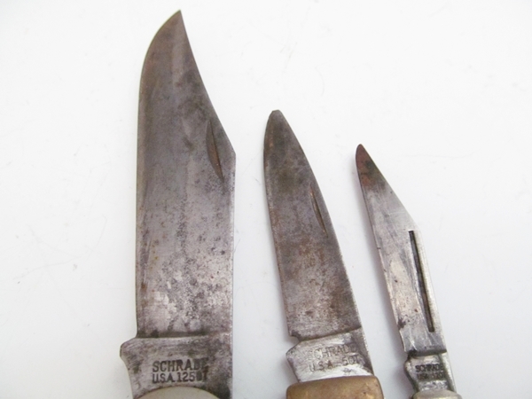 Group of Vintage Pocket Knives