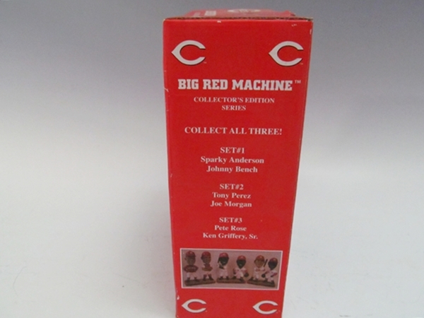 Sparky Anderson & Johnny Bench Bobblehead Set