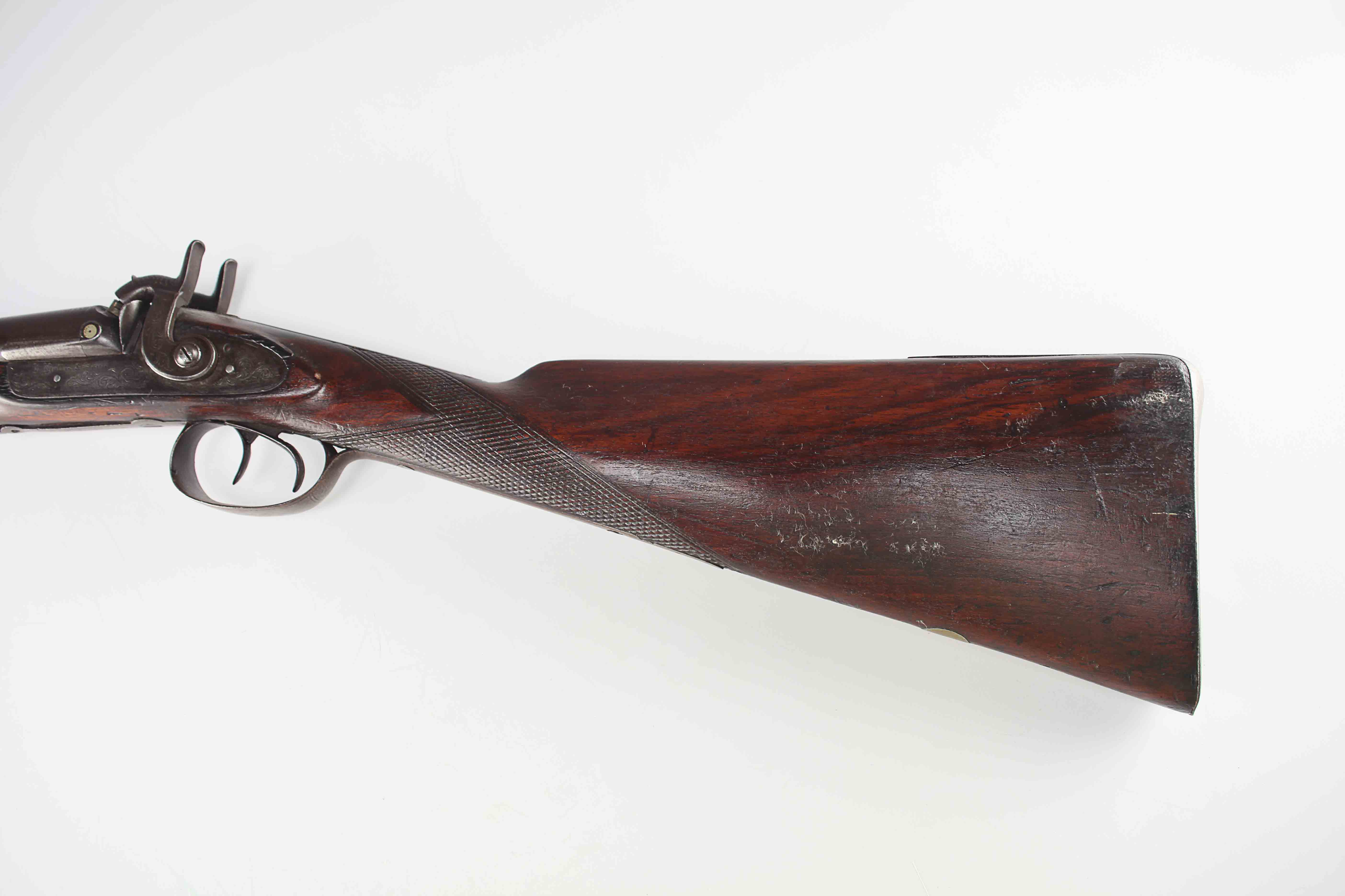 C 1860 J Hollis & Sons Shotgun, London Line Twist