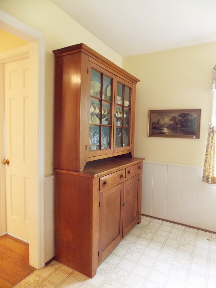 Antique Step-Back Cupboard 