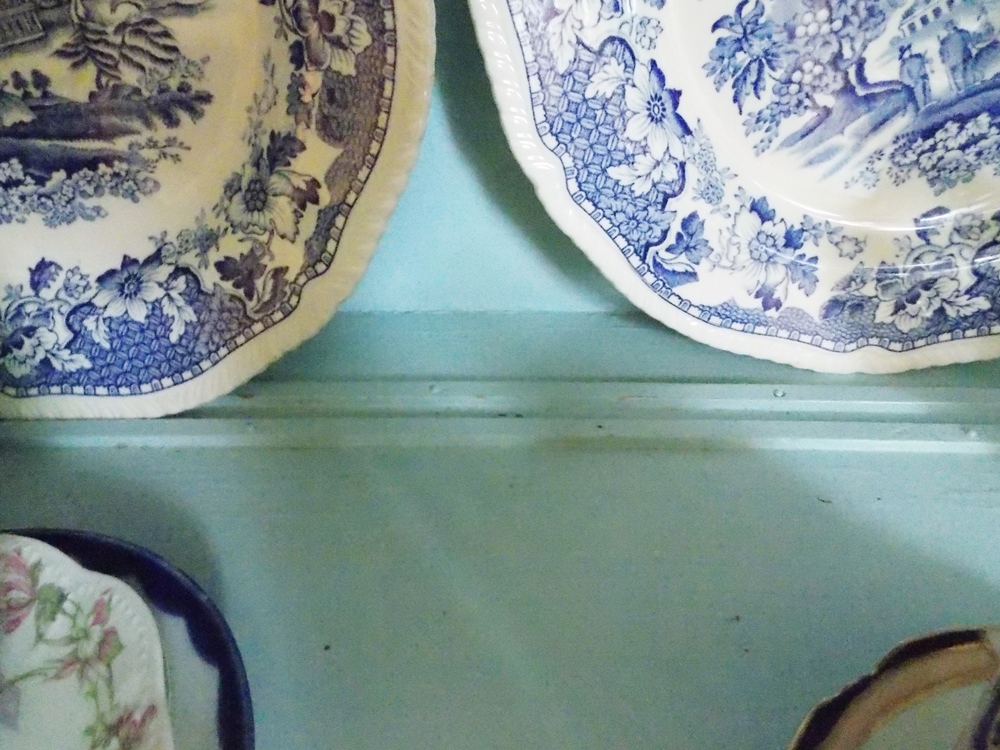 Antique Step-Back Cupboard 