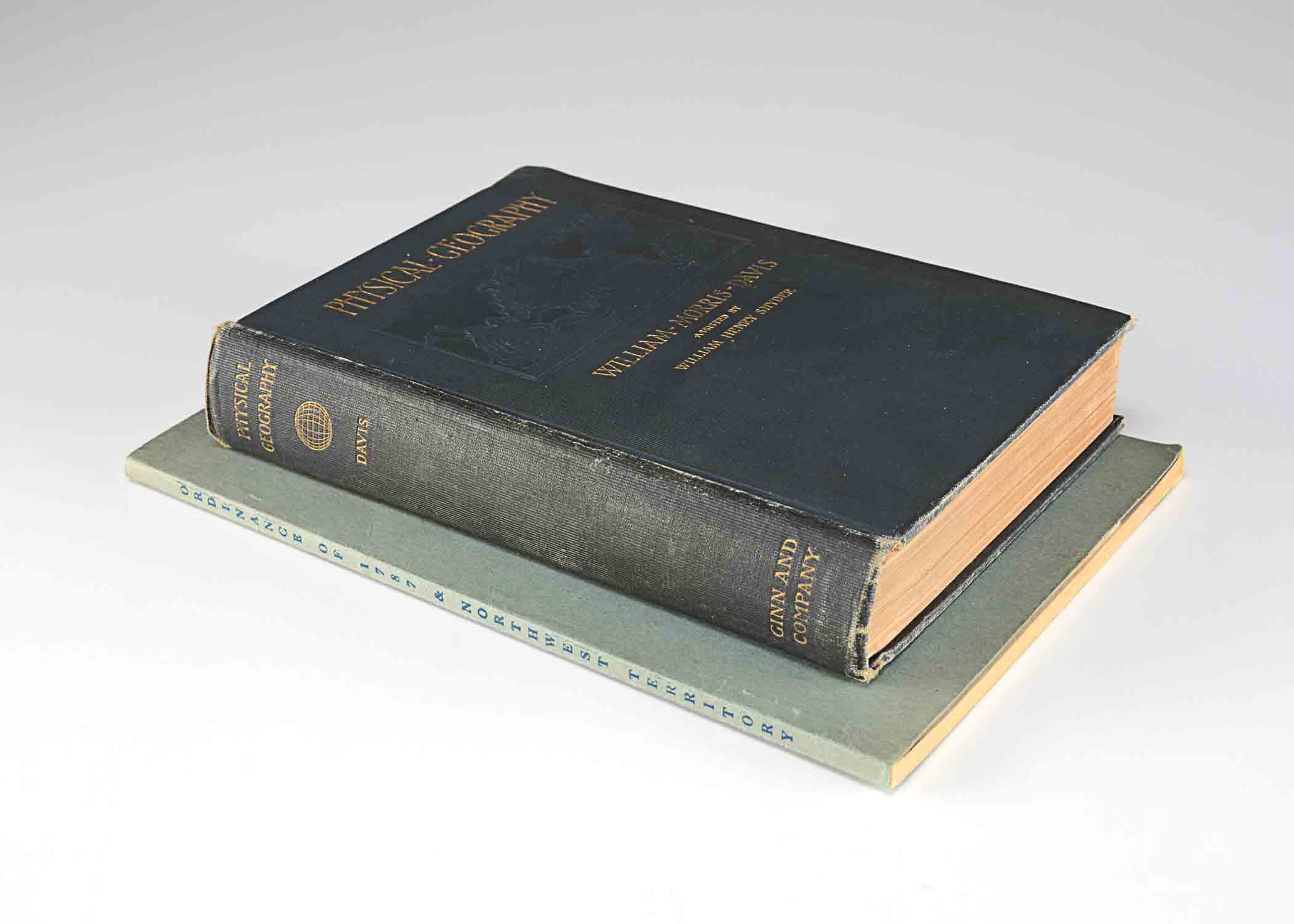 Two Vintage Geography Books 