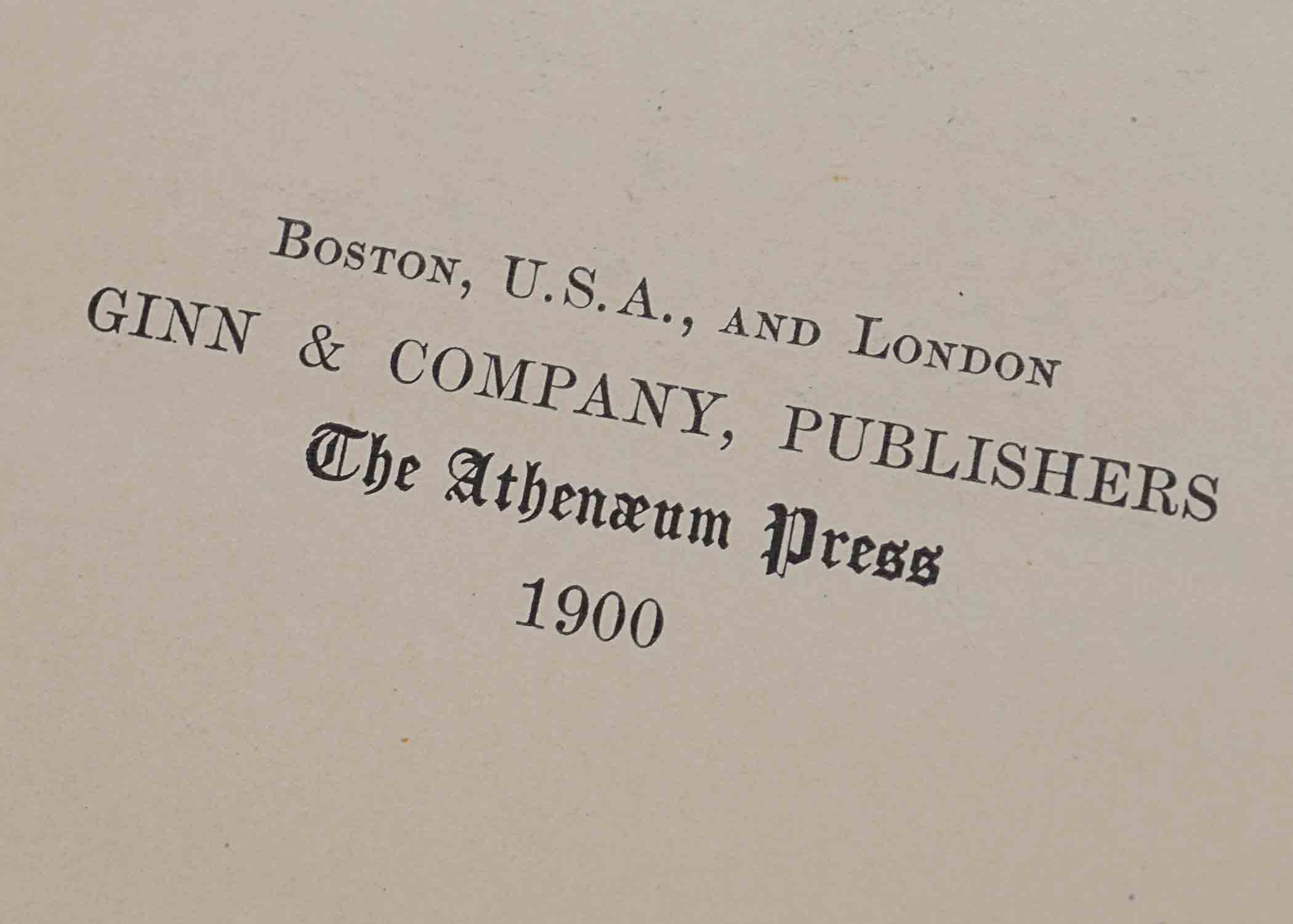 Two Vintage Geography Books 