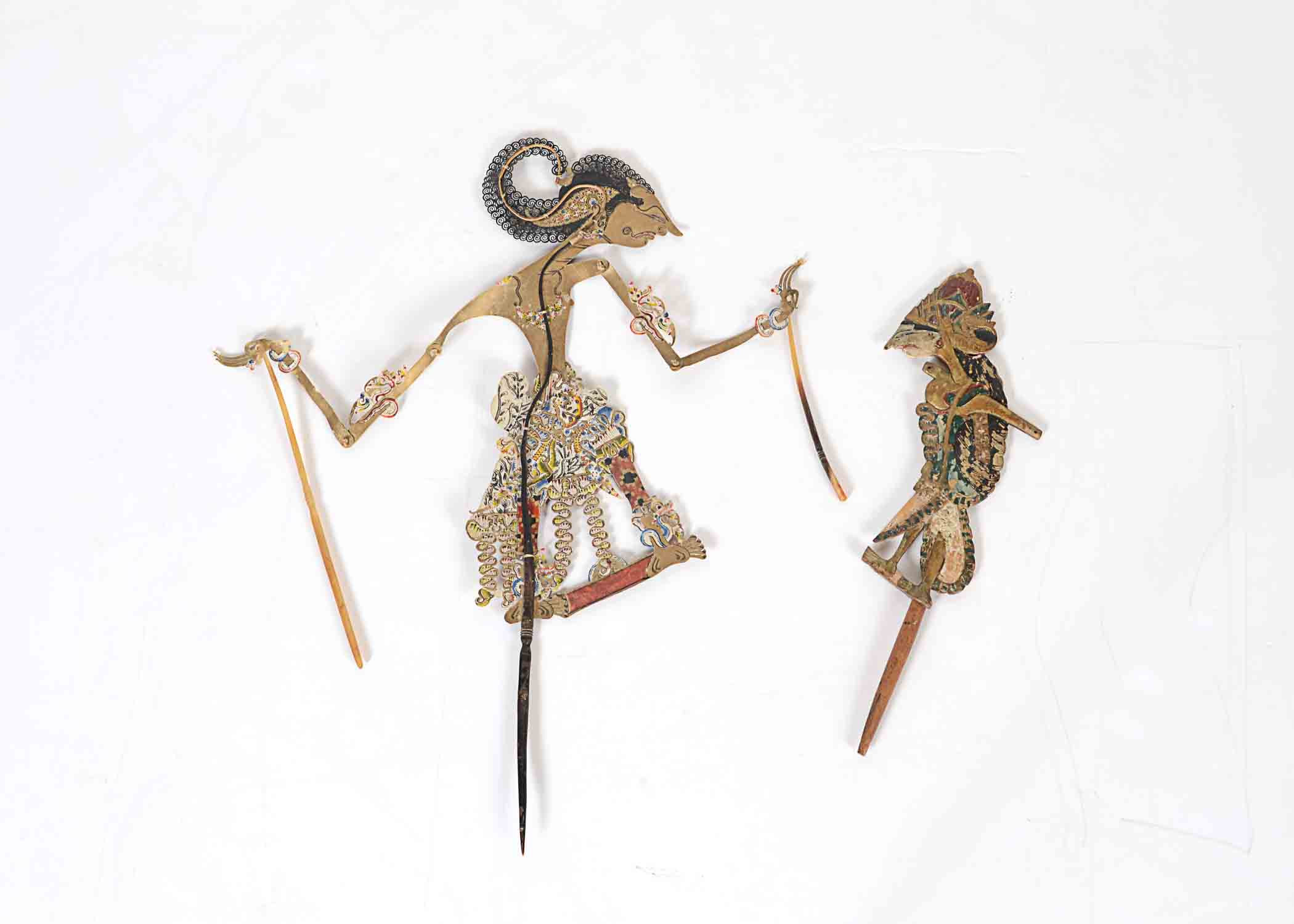 Vintage Indonesian Shadow Puppet