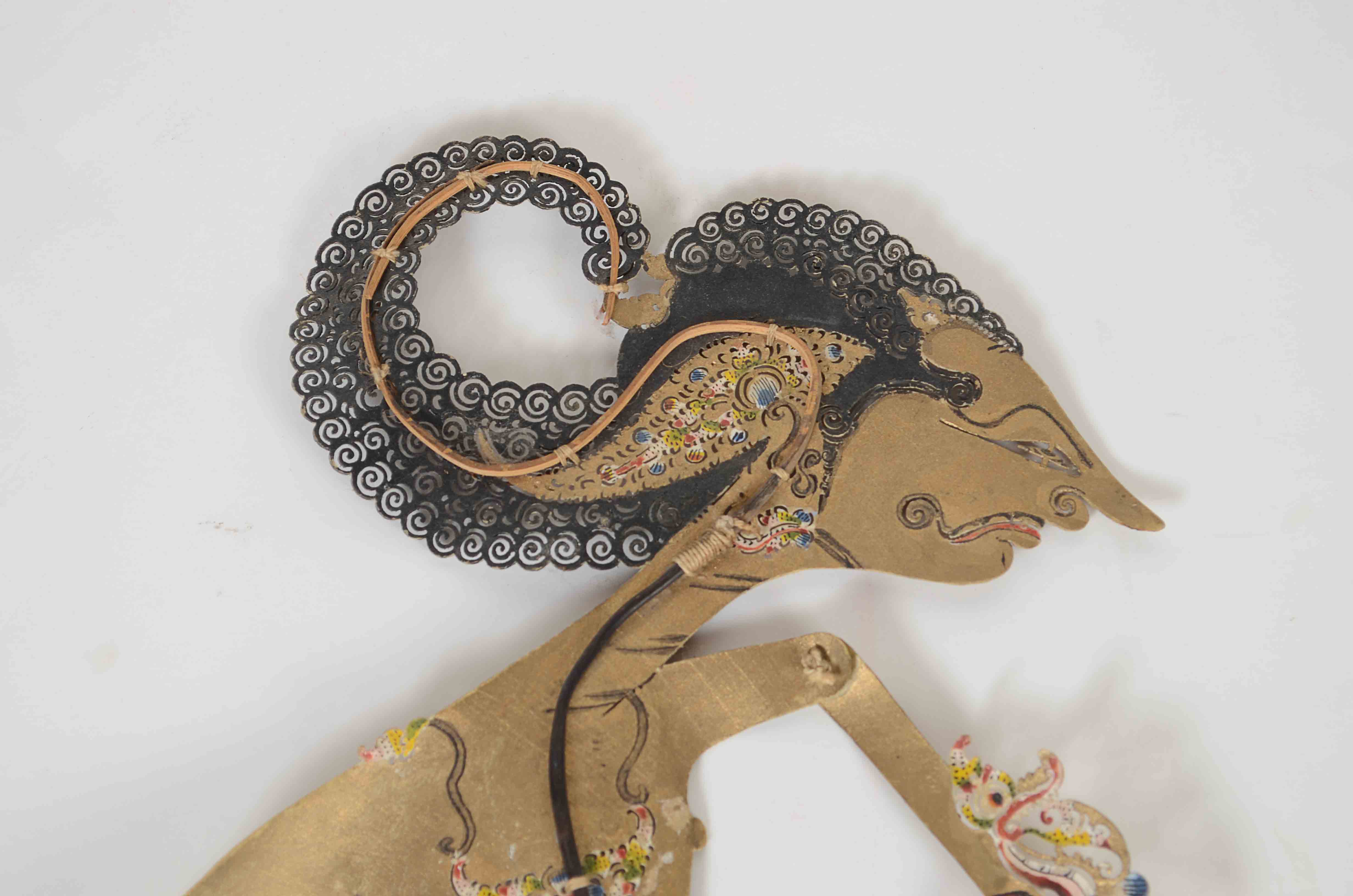 Vintage Indonesian Shadow Puppet