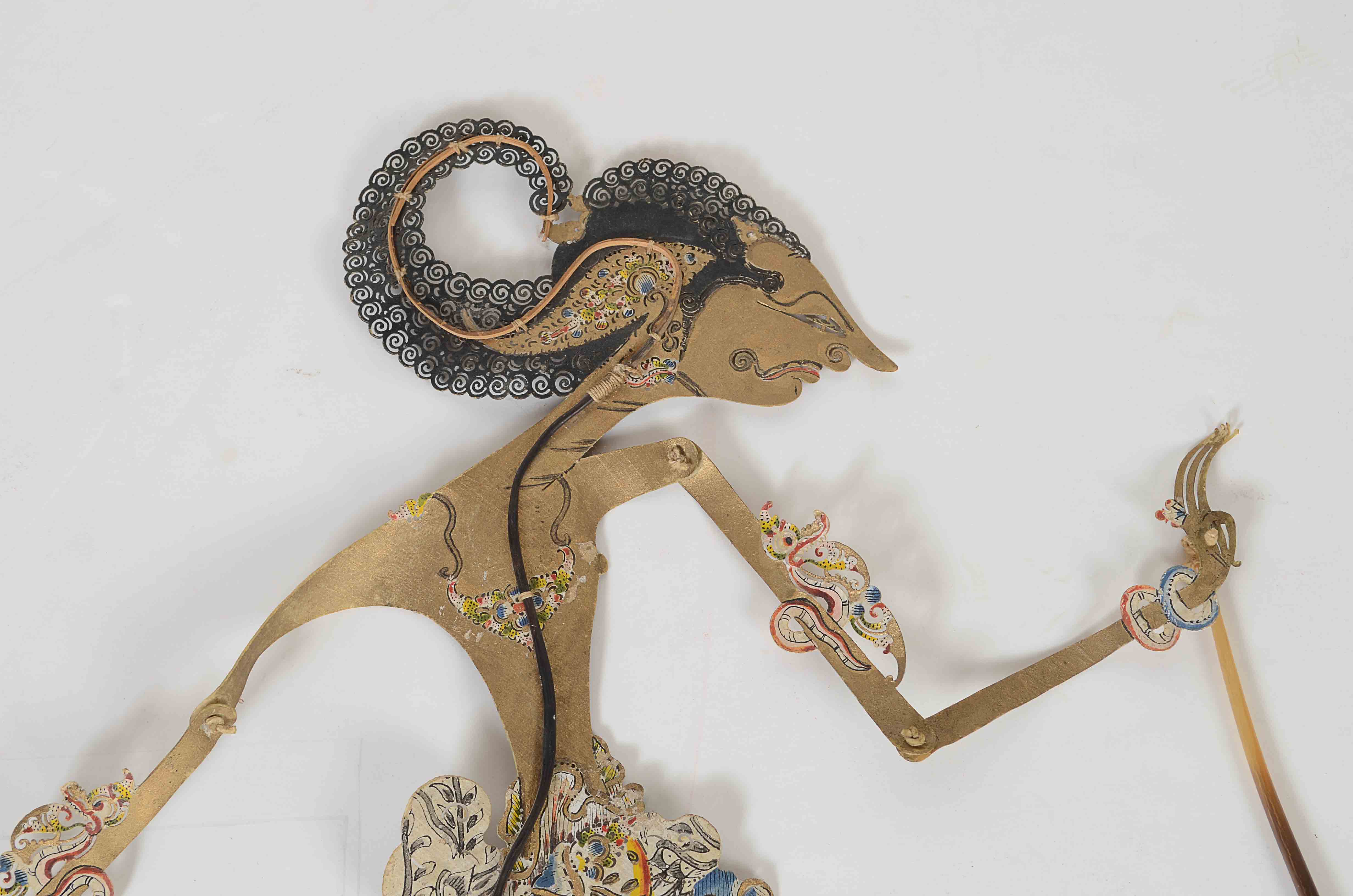 Vintage Indonesian Shadow Puppet