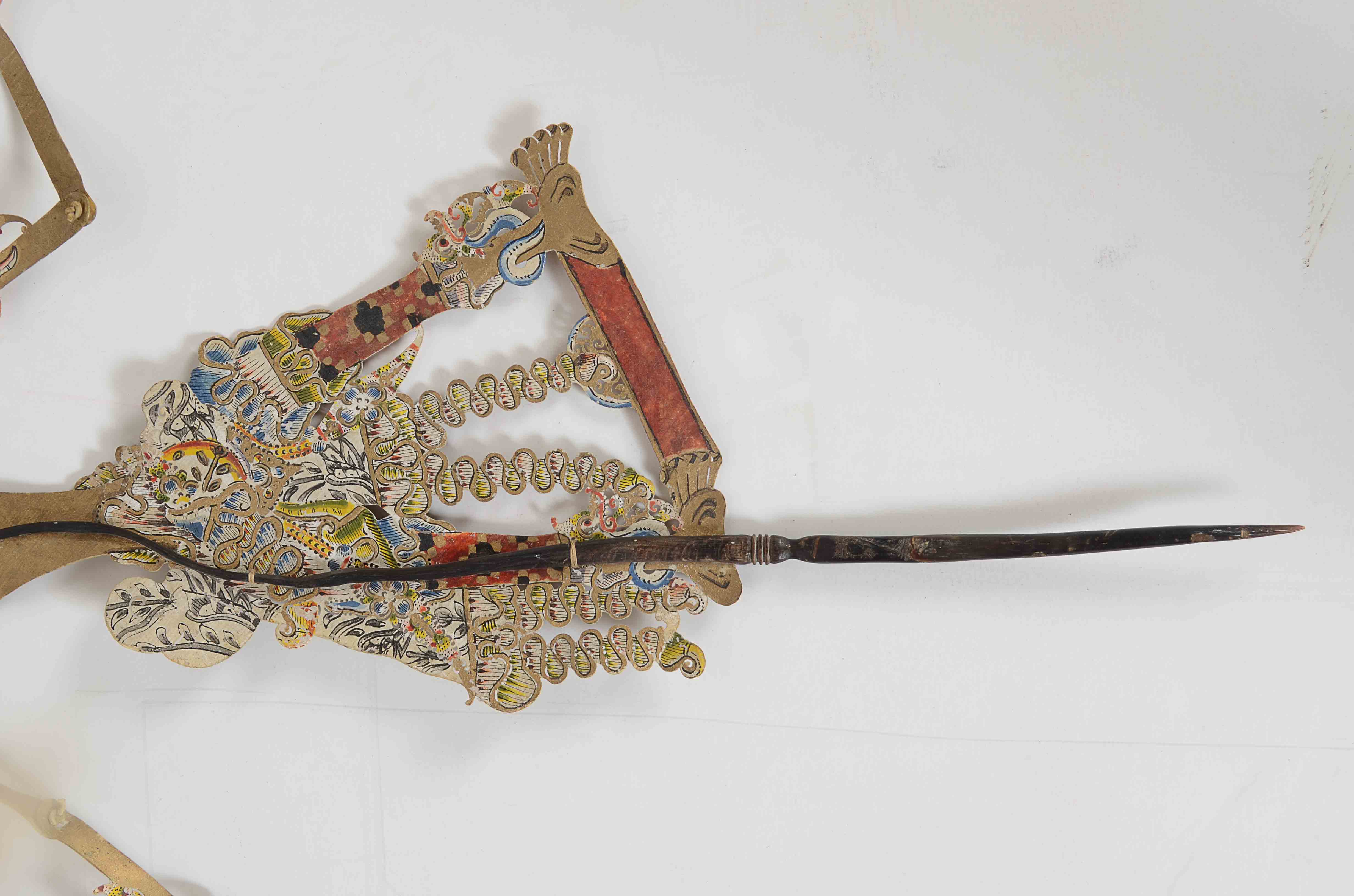 Vintage Indonesian Shadow Puppet