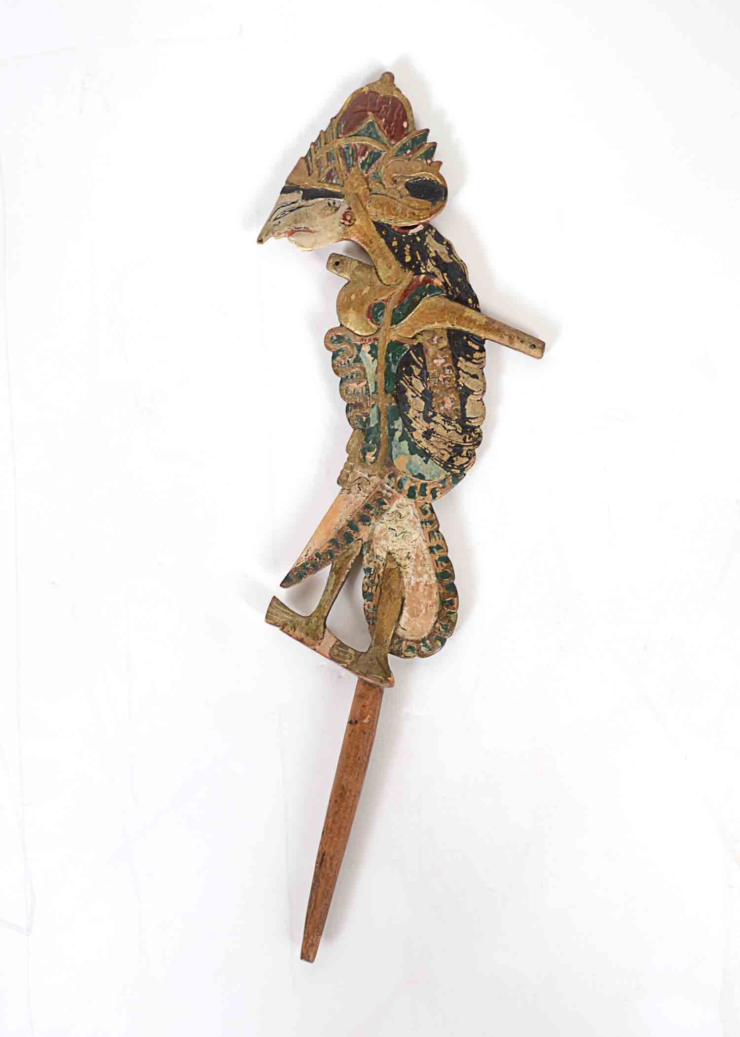 Vintage Indonesian Shadow Puppet