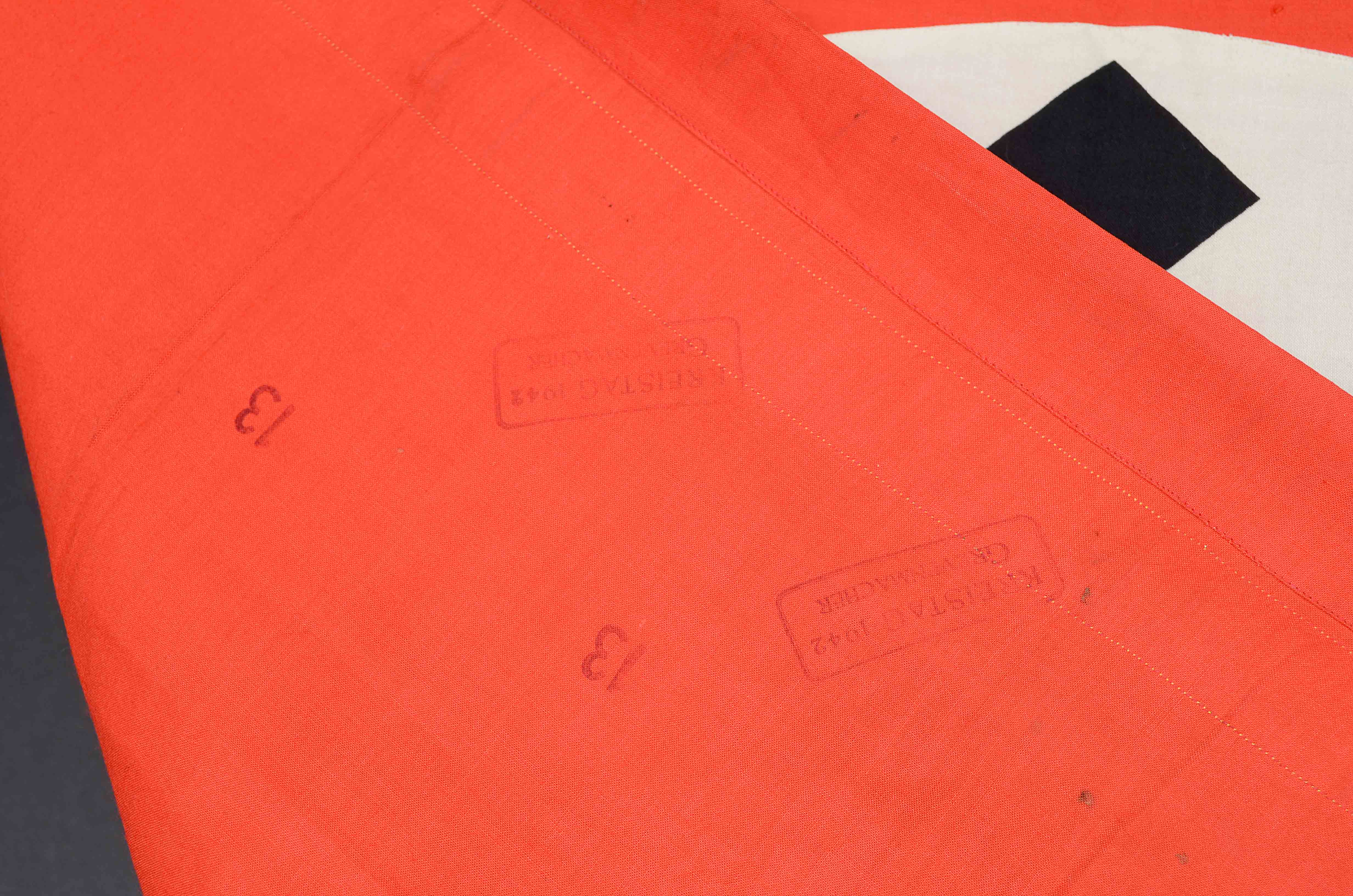 WWII German Wall Podium Banner