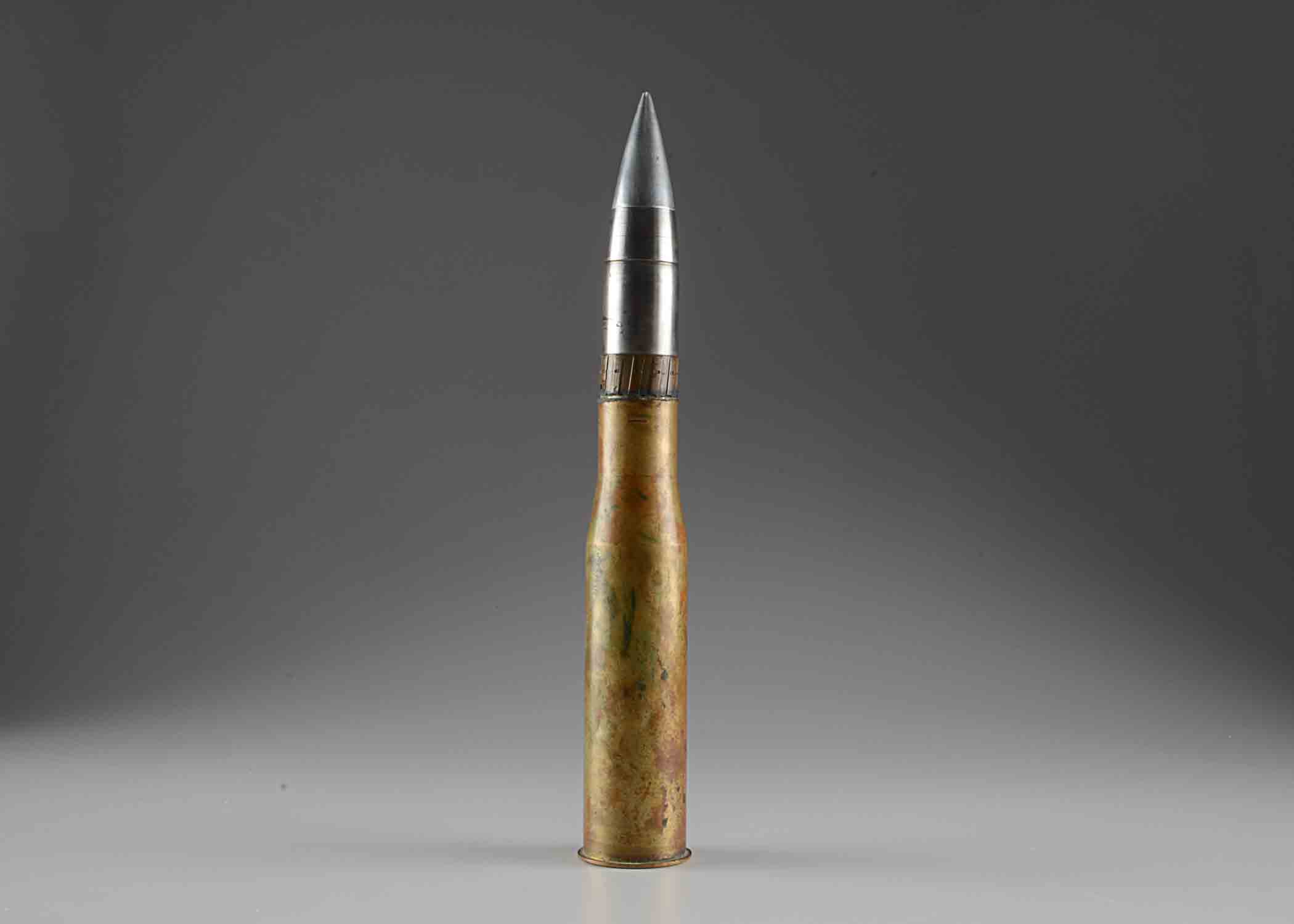 Large WWII 37mm Artillery Shell