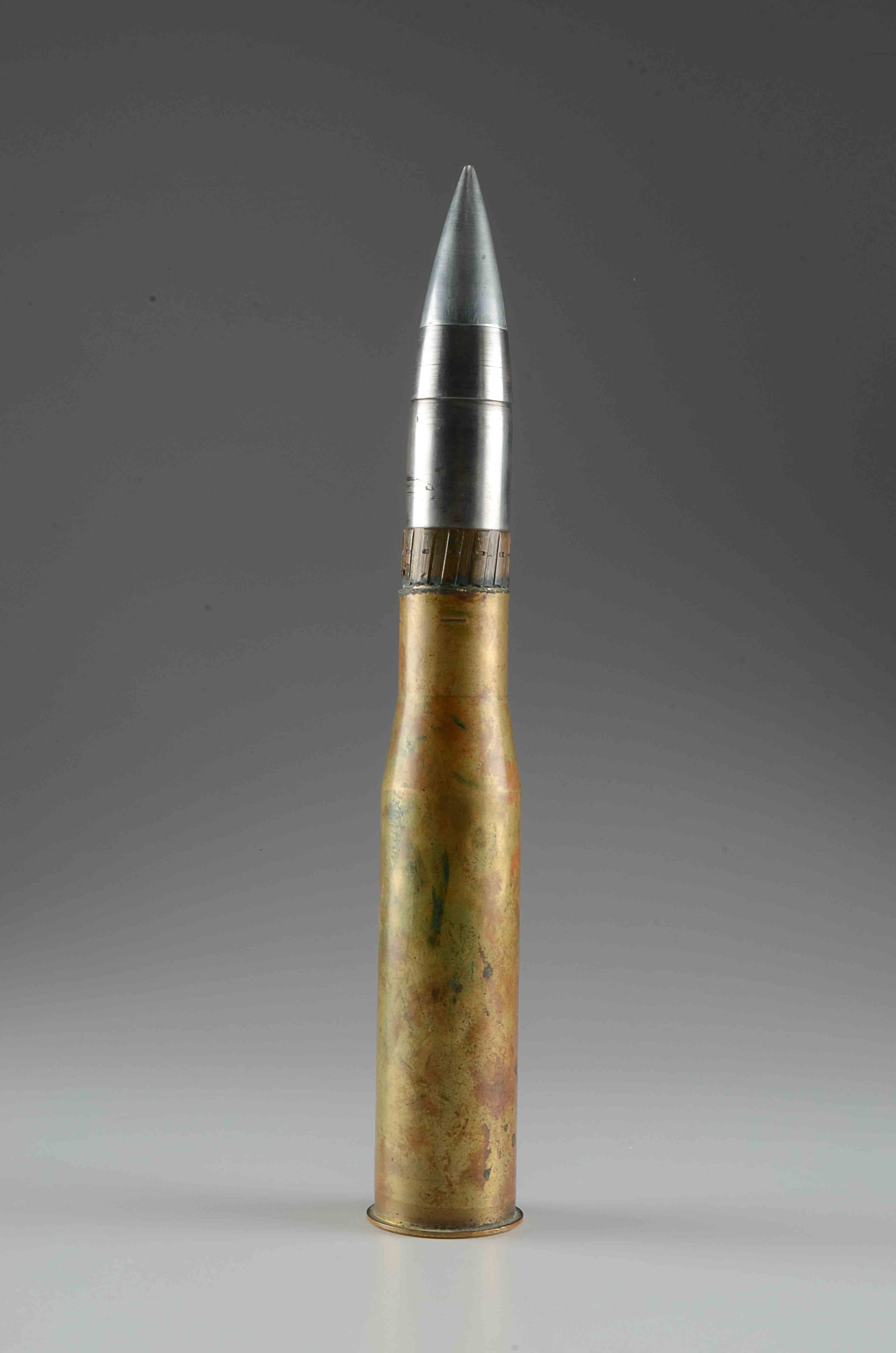 Large WWII 37mm Artillery Shell