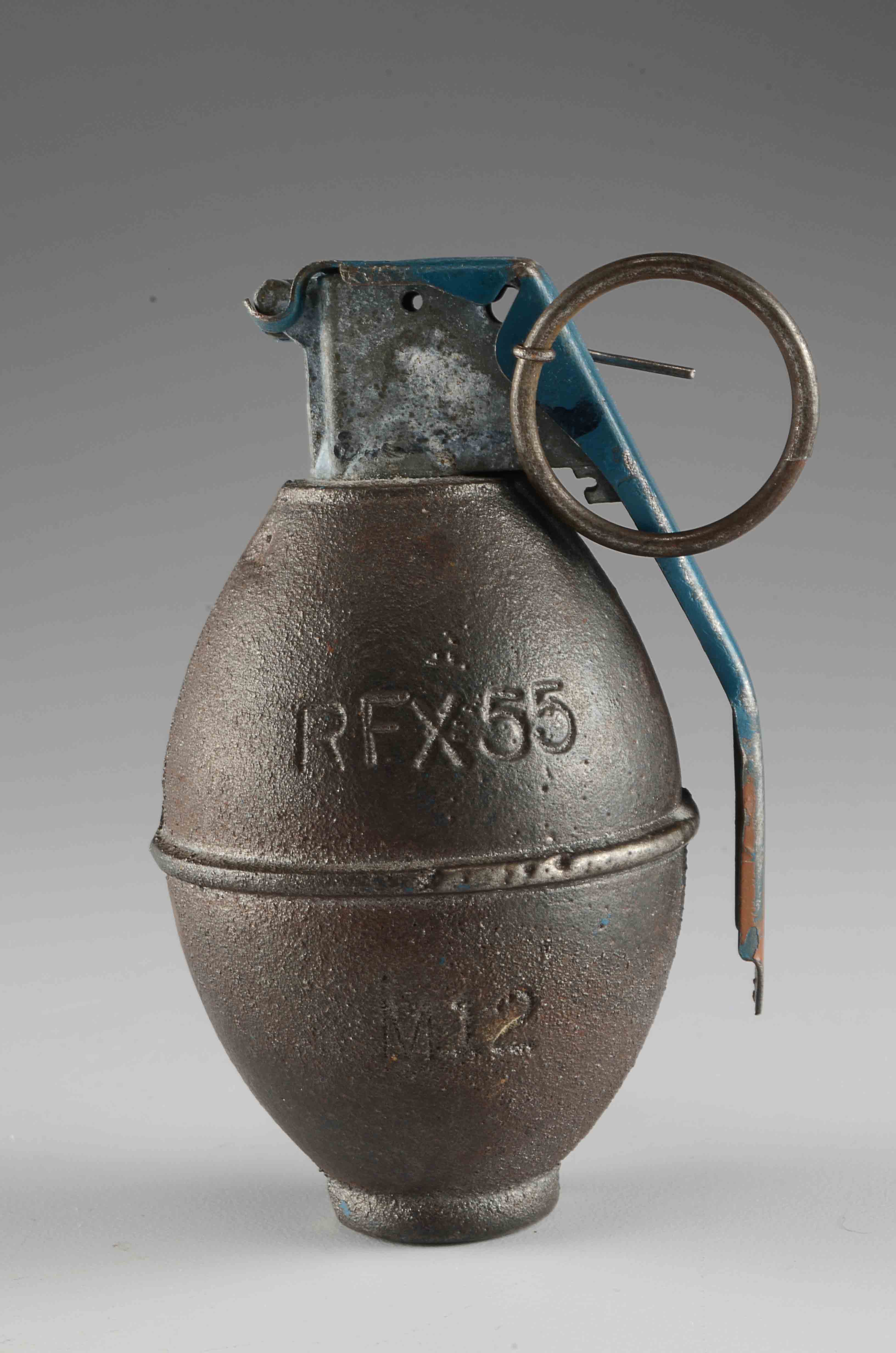 Post WWII Grenade with Clip