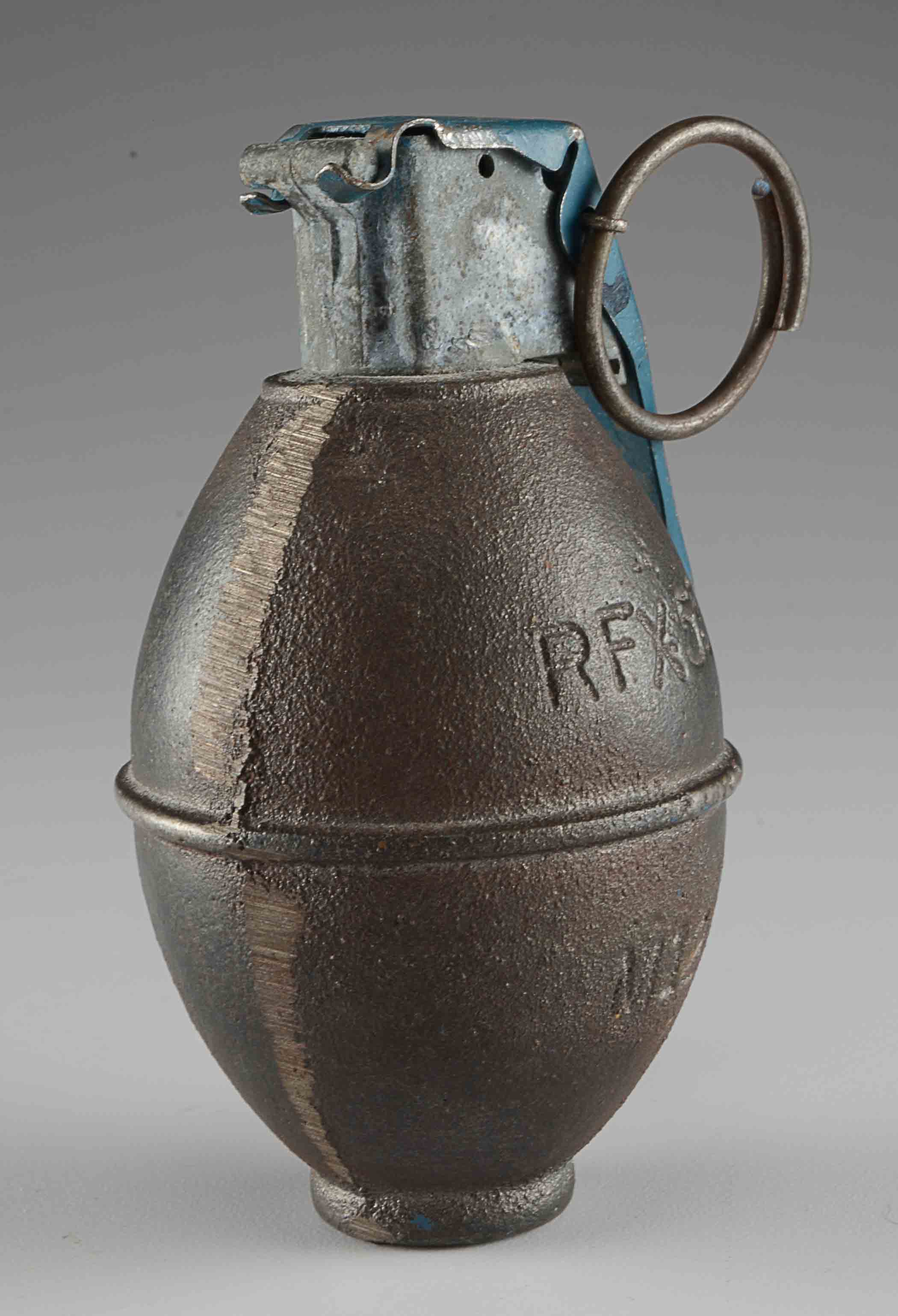Post WWII Grenade with Clip