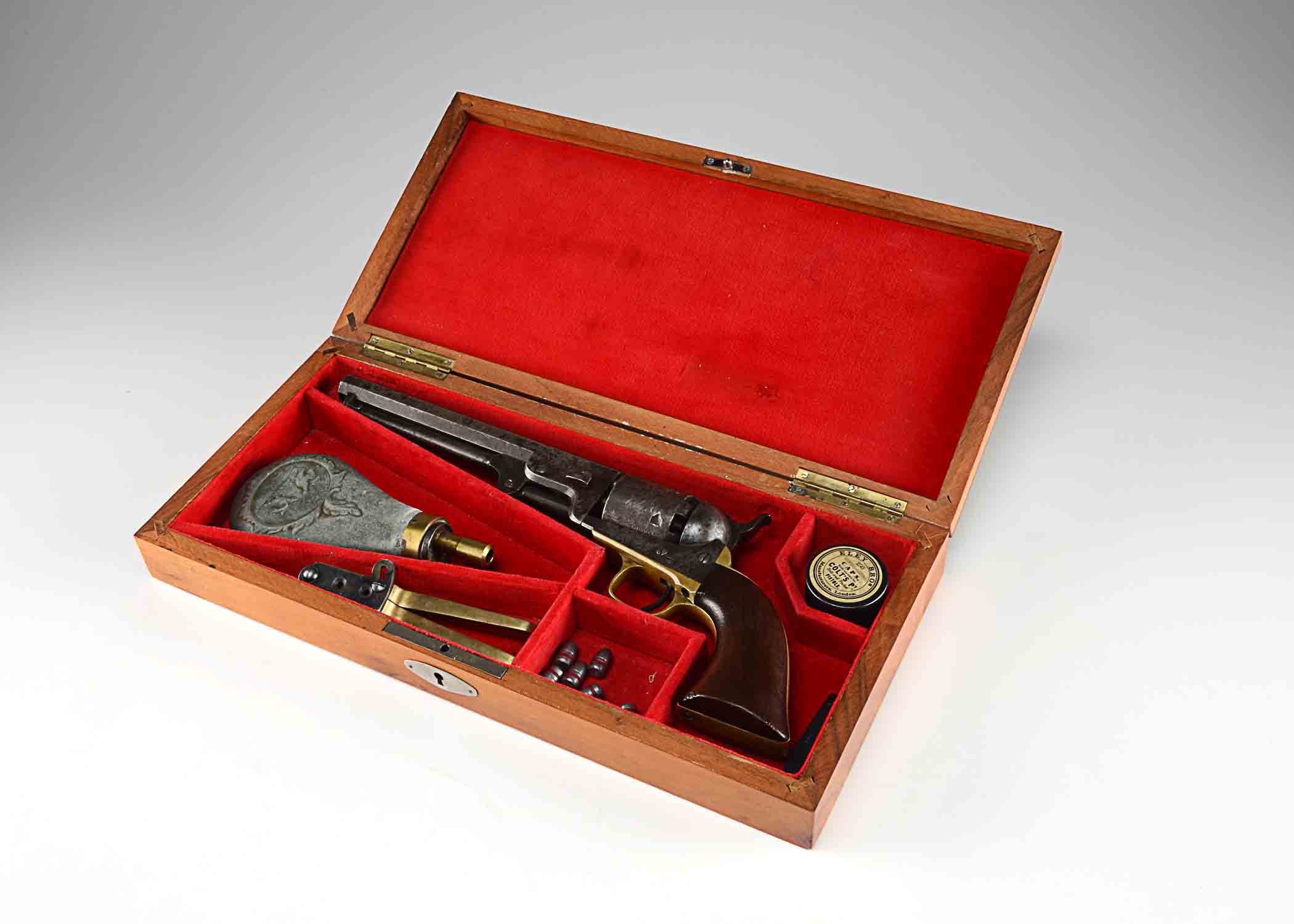 C 1861 Colt 1851 Navy Revolver, Fourth Model