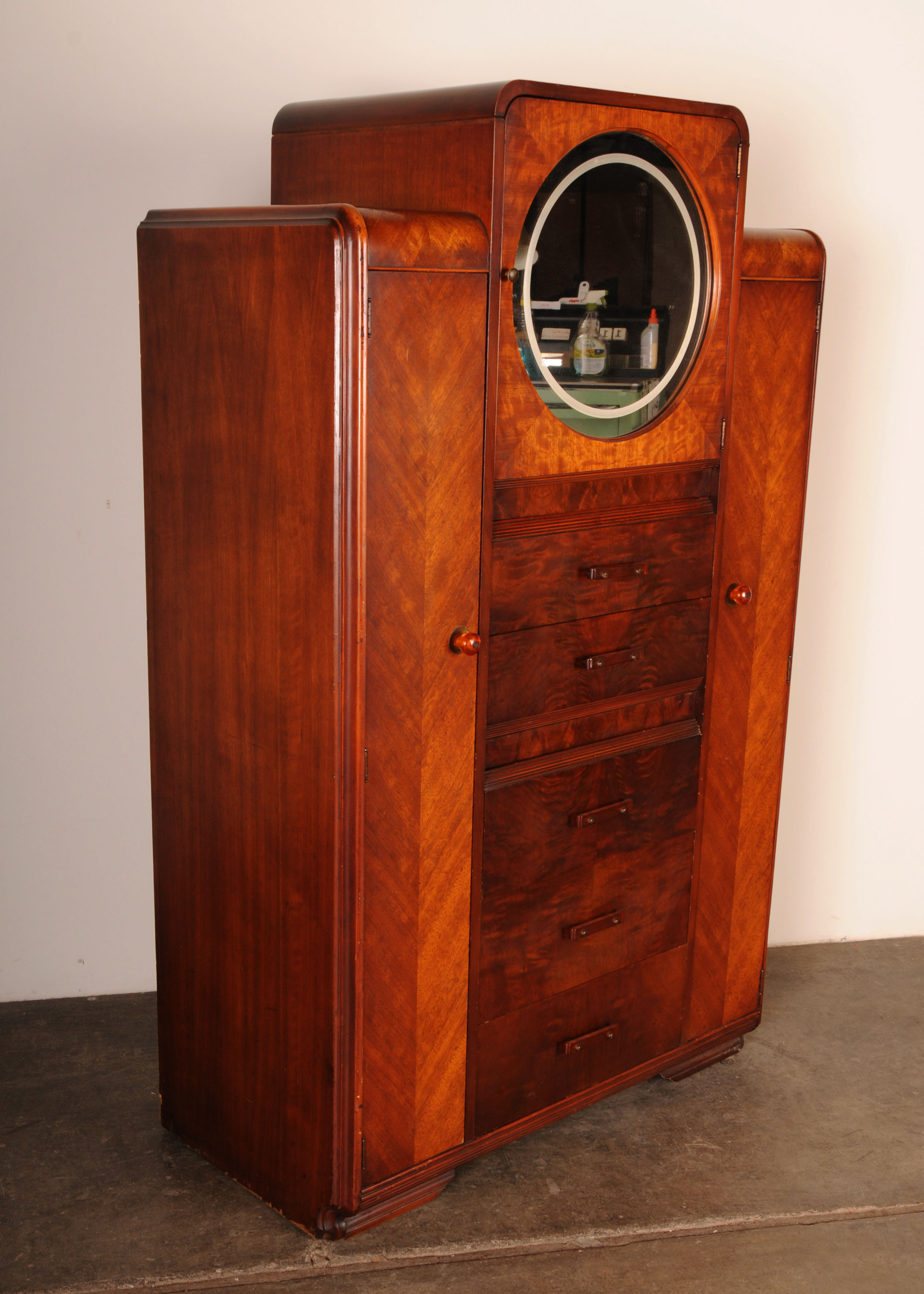 1930's Art Deco Armoire