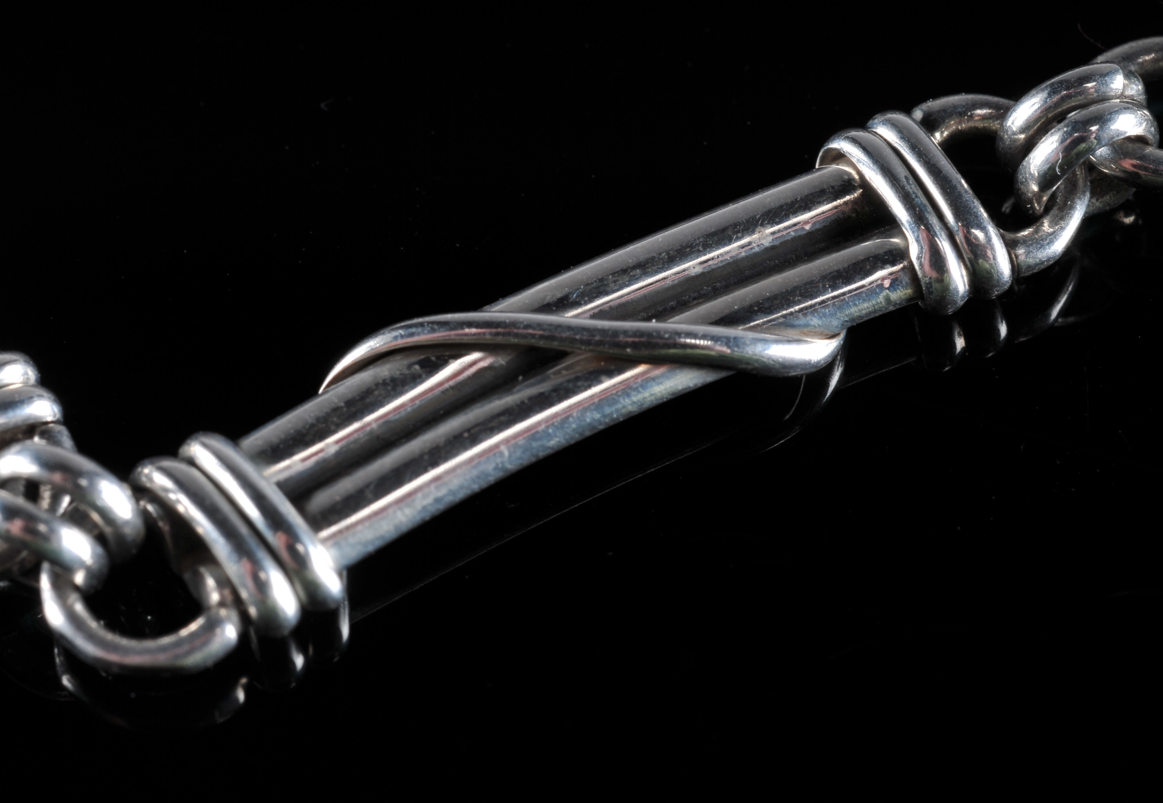 Navajo Sterling Silver Lady's Modern Necklace