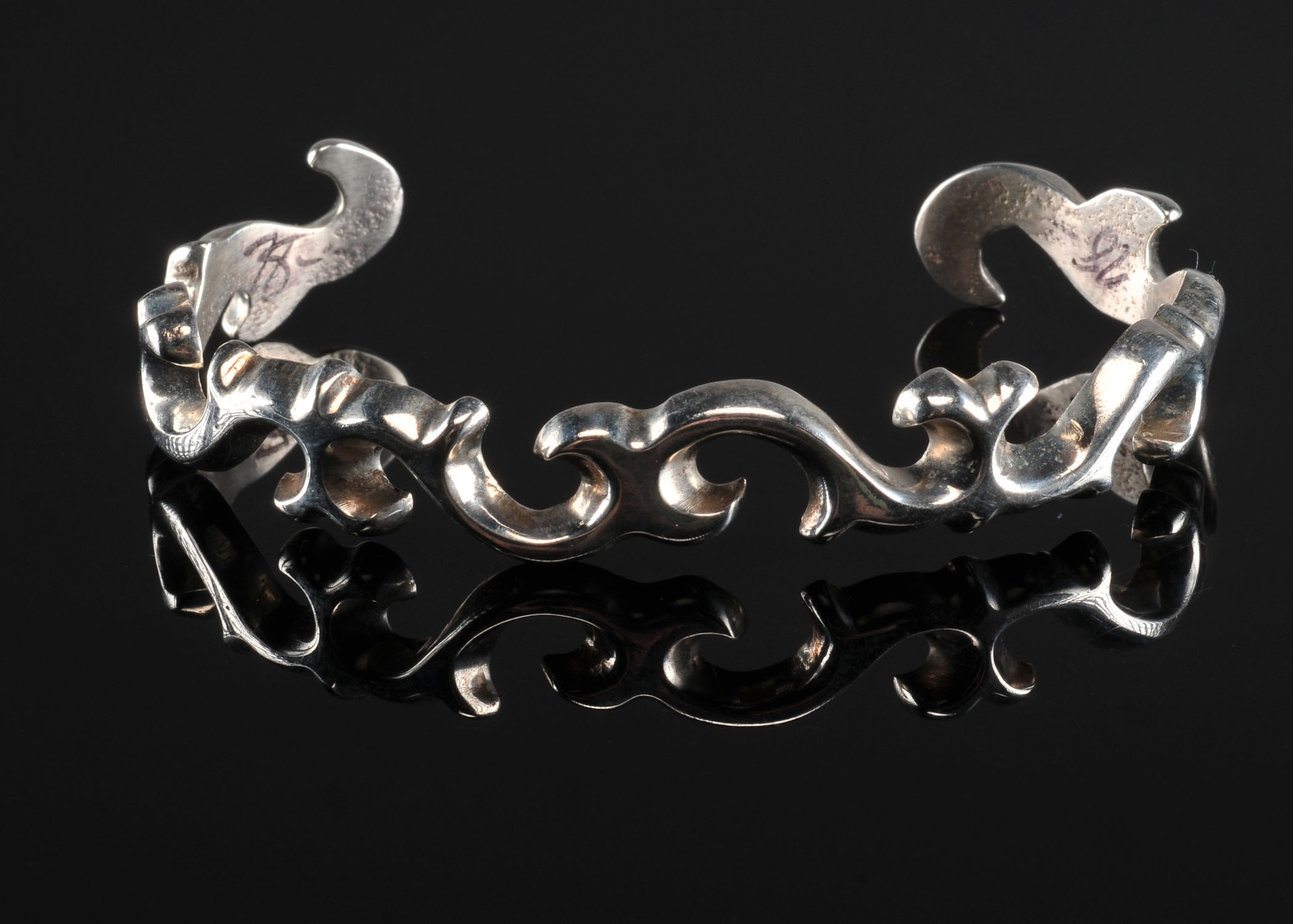 Jerome Begay Navajo Sterling Silver Lady's Bracelet