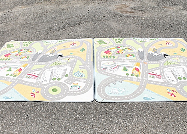 Three Outdoor/Indoor Rugs 